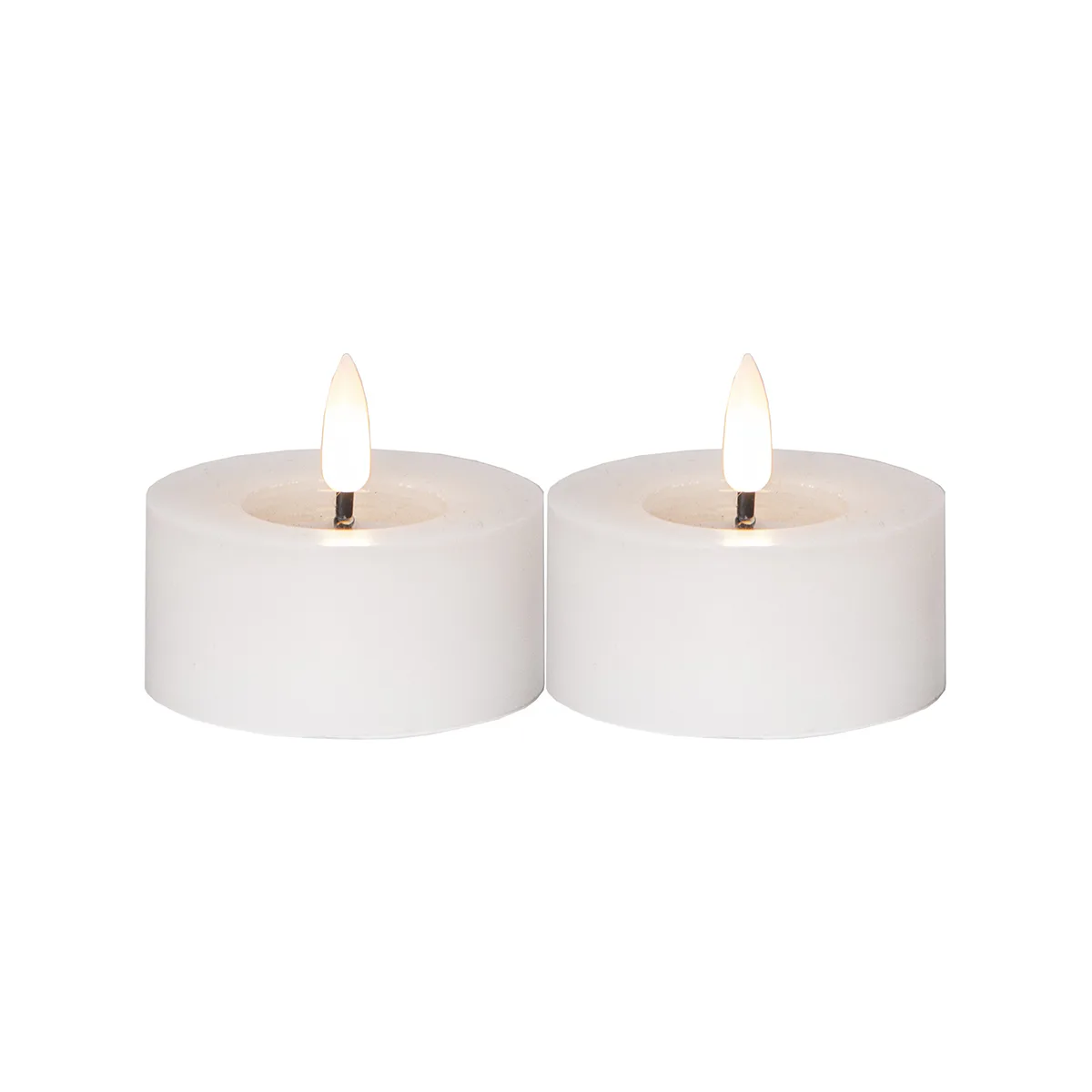 LED-Värmeljus Star Trading Flamme Flow 7x5 cm 2-pack