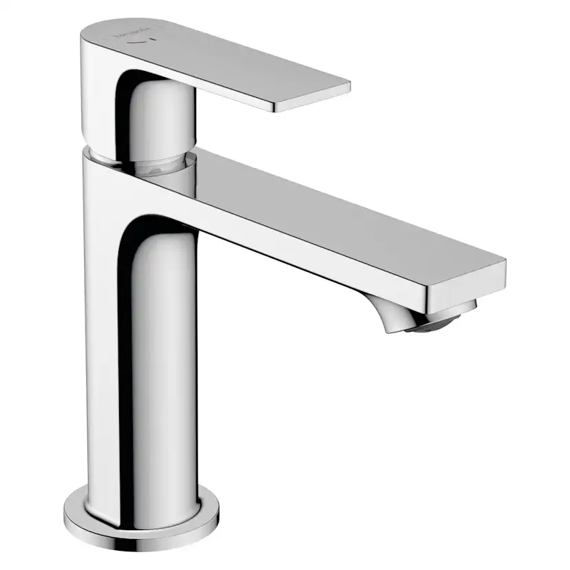 Tvättställsblandare Hansgrohe Rebris E 1-grepps 110 CoolStart med Lyftventil