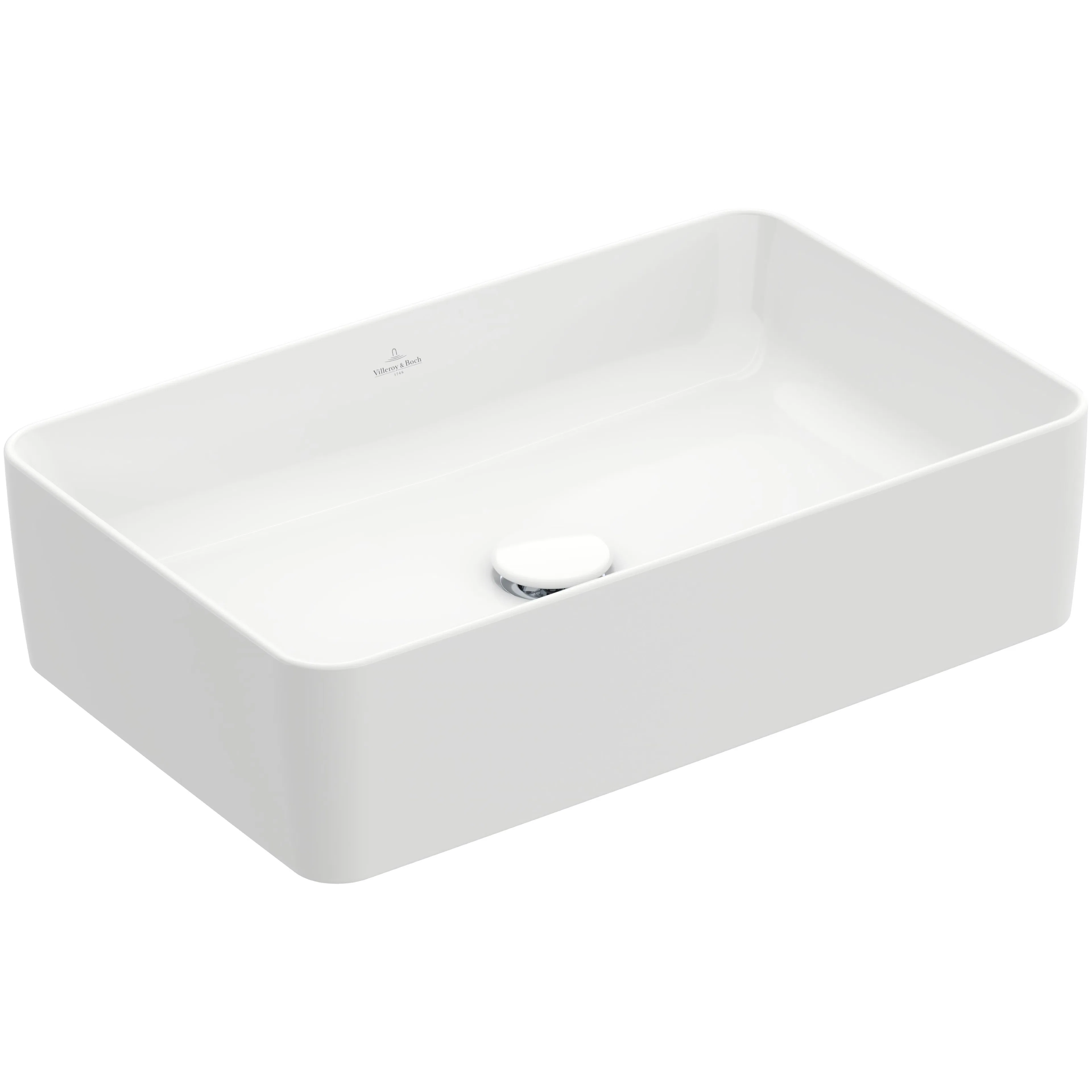 Fristående Tvättställ Villeroy & Boch Collaro Rektangulärt