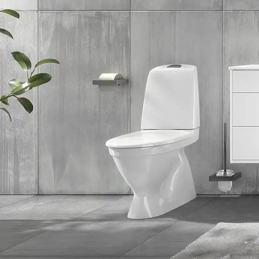 Toalettstol Nautic 1500 Hygienic Flush Mjuksits Vit Mjuksits Vit