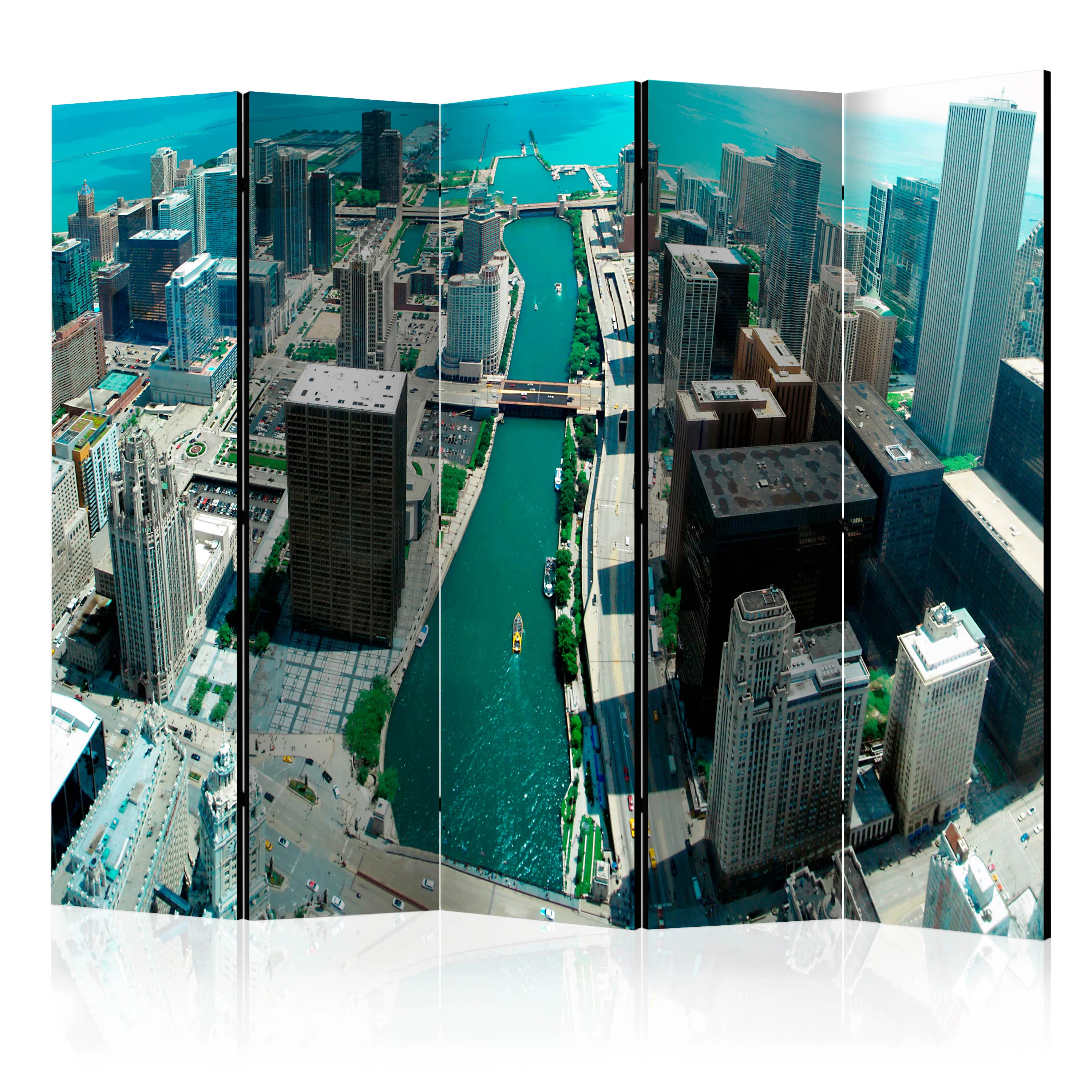 Rumsavdelare Arkiio Urban Architecture of Chicago II 225x172 cm