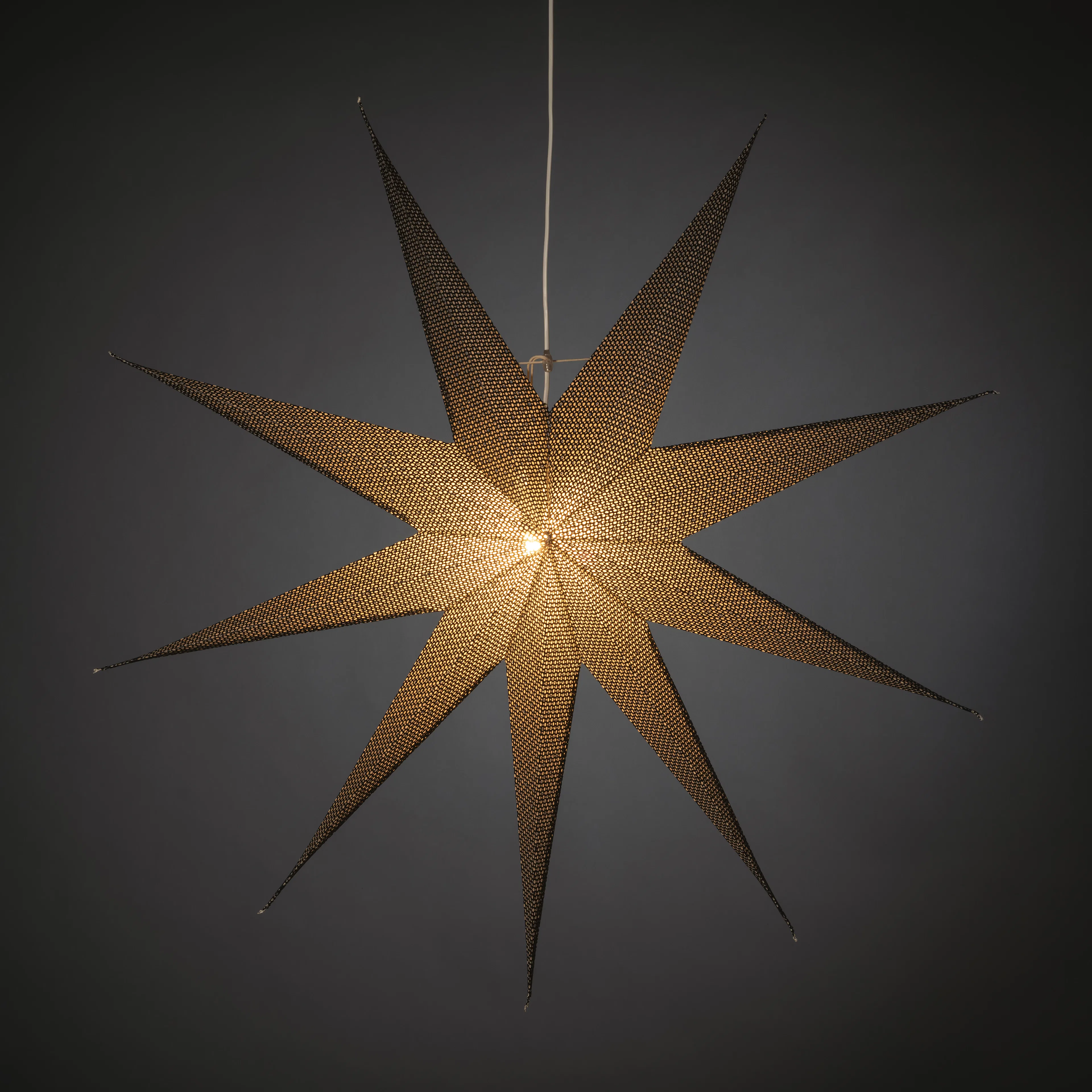 Adventsstjärna Gnosjö Konstsmide 9-uddig 115 cm