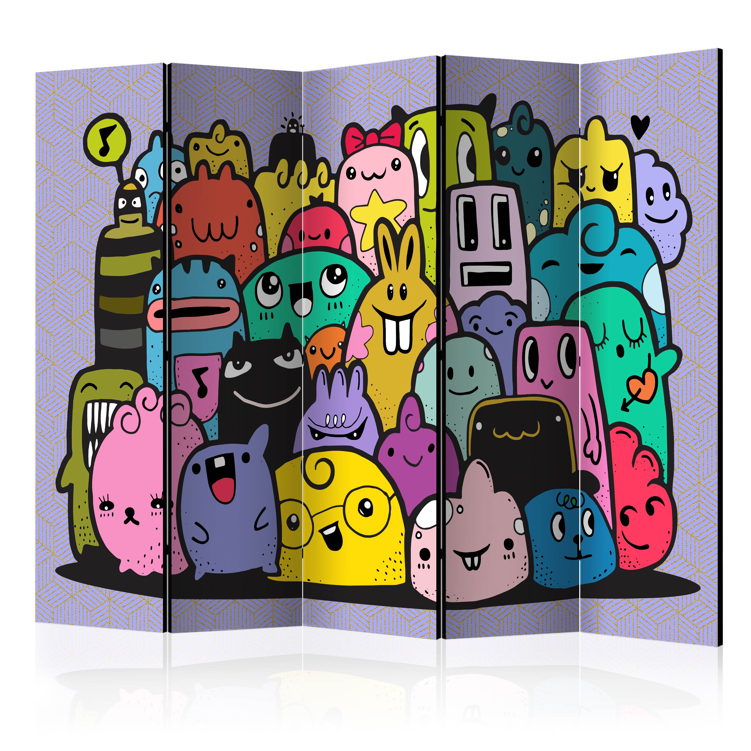 Rumsavdelare Arkiio Monsters from 3rd C Grade II 225x172 cm