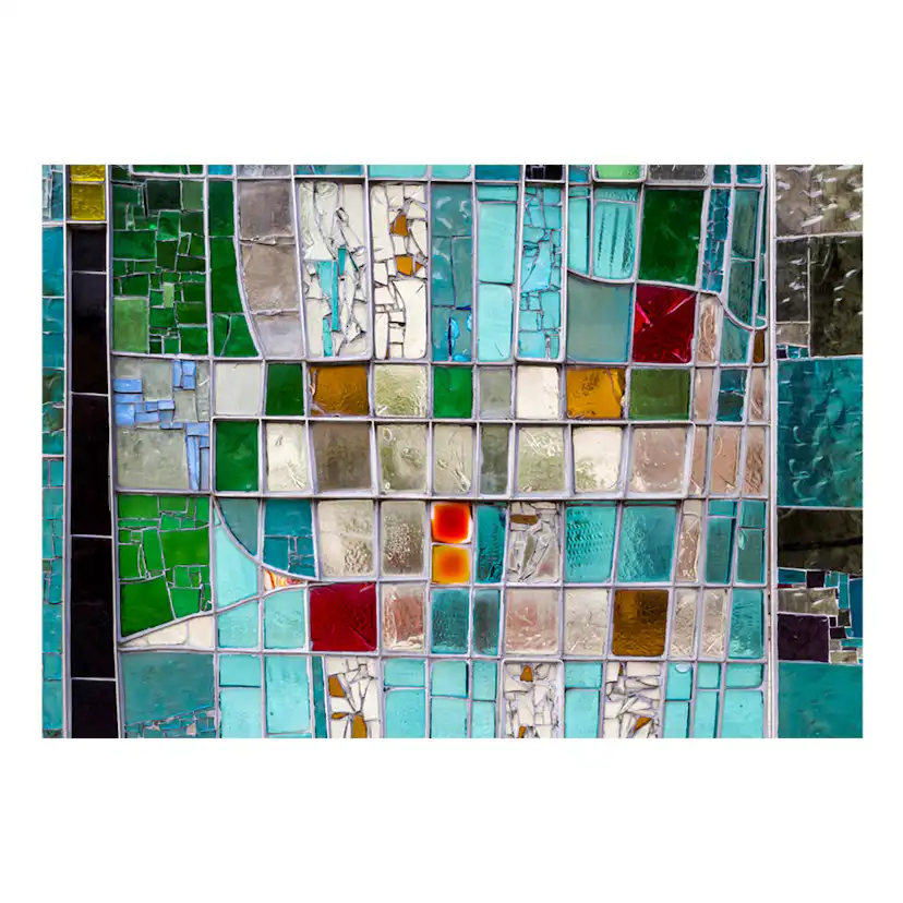 Fototapet Arkiio Sapphire Stained Glass
