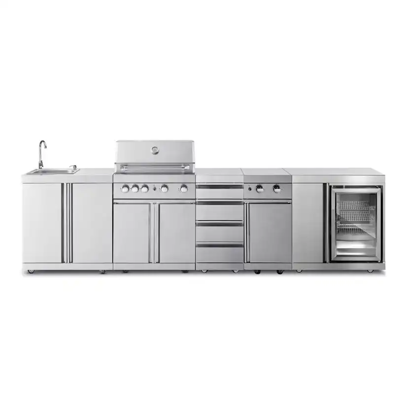 Fristående Utekök Myoutdoorkitchen Stainless Collection Michigan