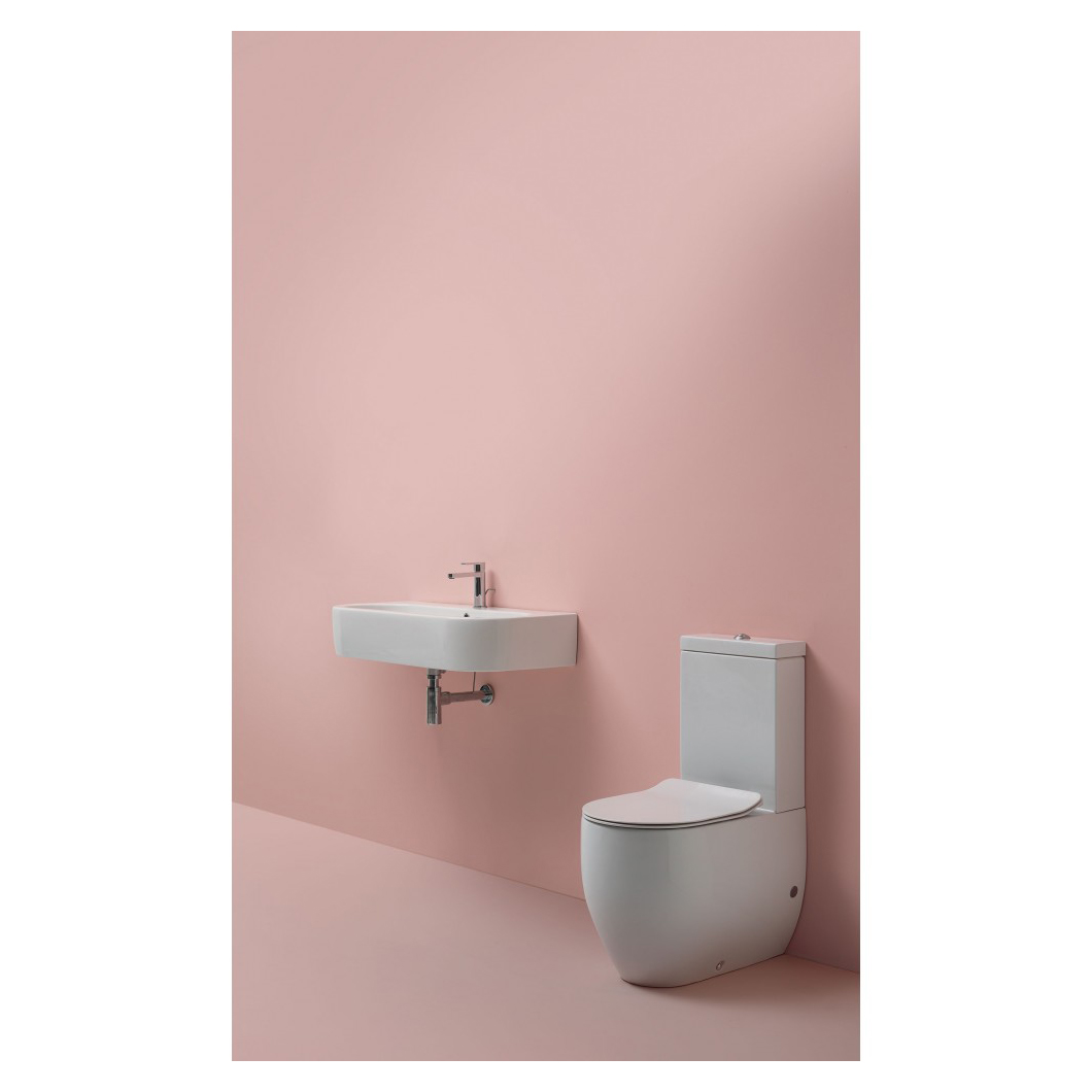 Toalettsits Lavabo Slim Mjukstängande Hårdsits