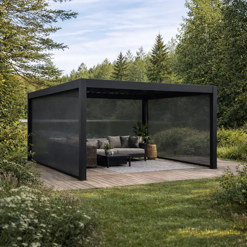 Pergola Jabo Tylösand 3x4 m Lamelltak