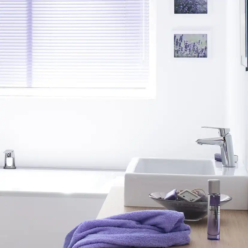 Tvättställsblandare Grohe Eurodisc Cosmopolitan 23382 med Kallstart