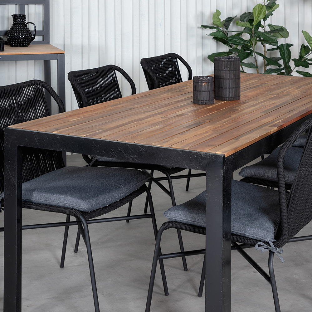 Matgrupp Venture Home Bois med 6 Julle Stolar