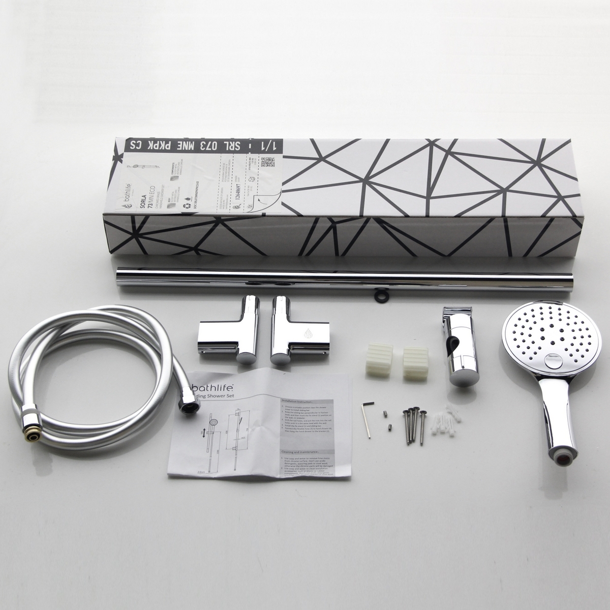 Duschset Sorla silver Krom