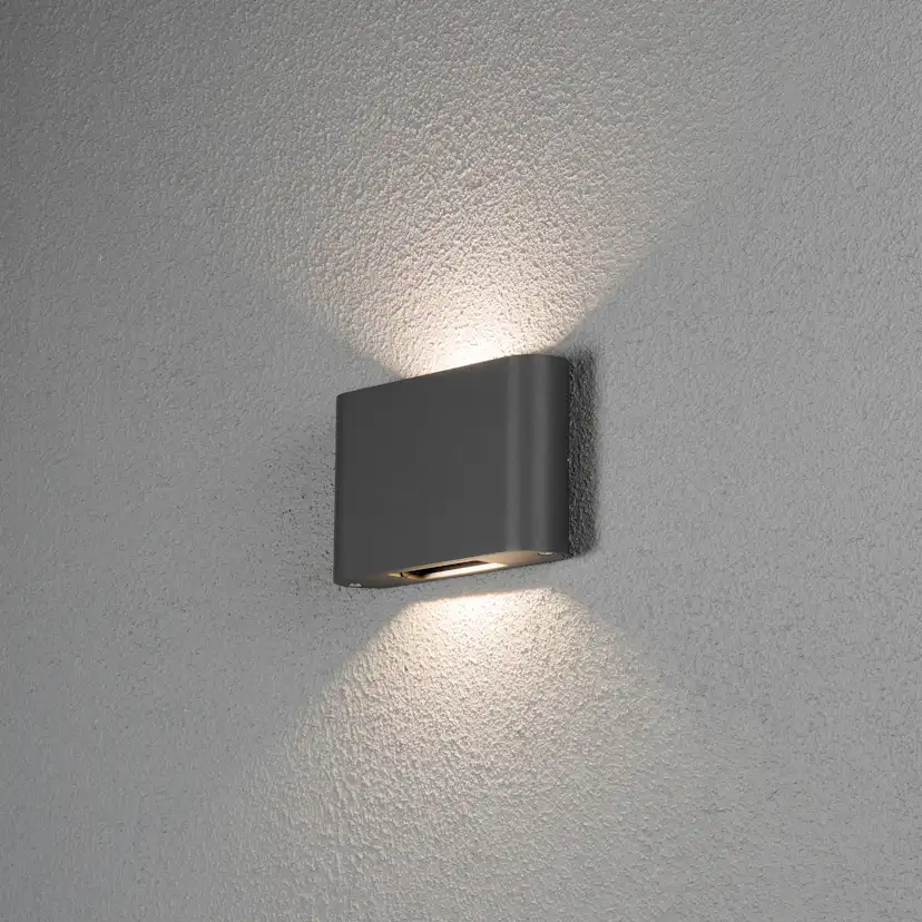 Vägglykta Gnosjö Konstsmide Chieri Justerbar Spridning LED 2X6W