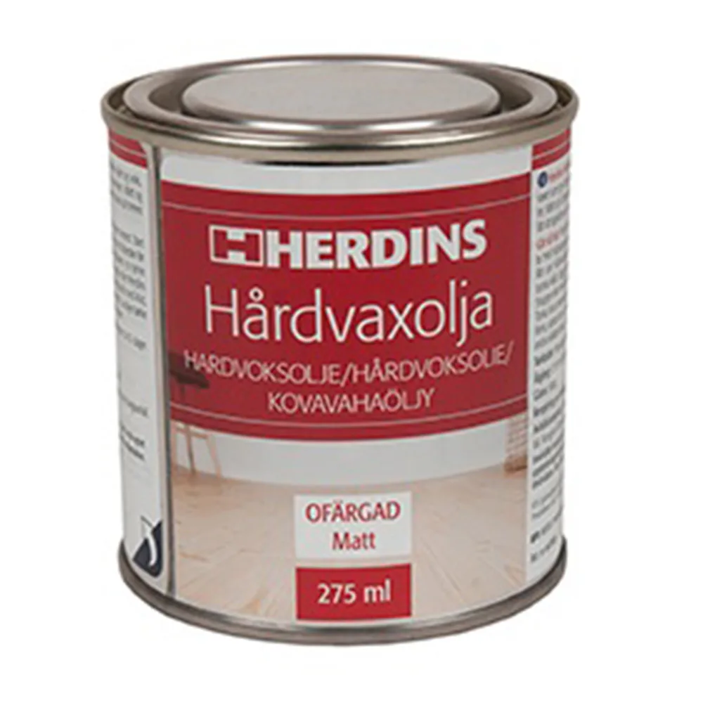 Hårdvaxolja Herdins Ultramatt 275 ml
