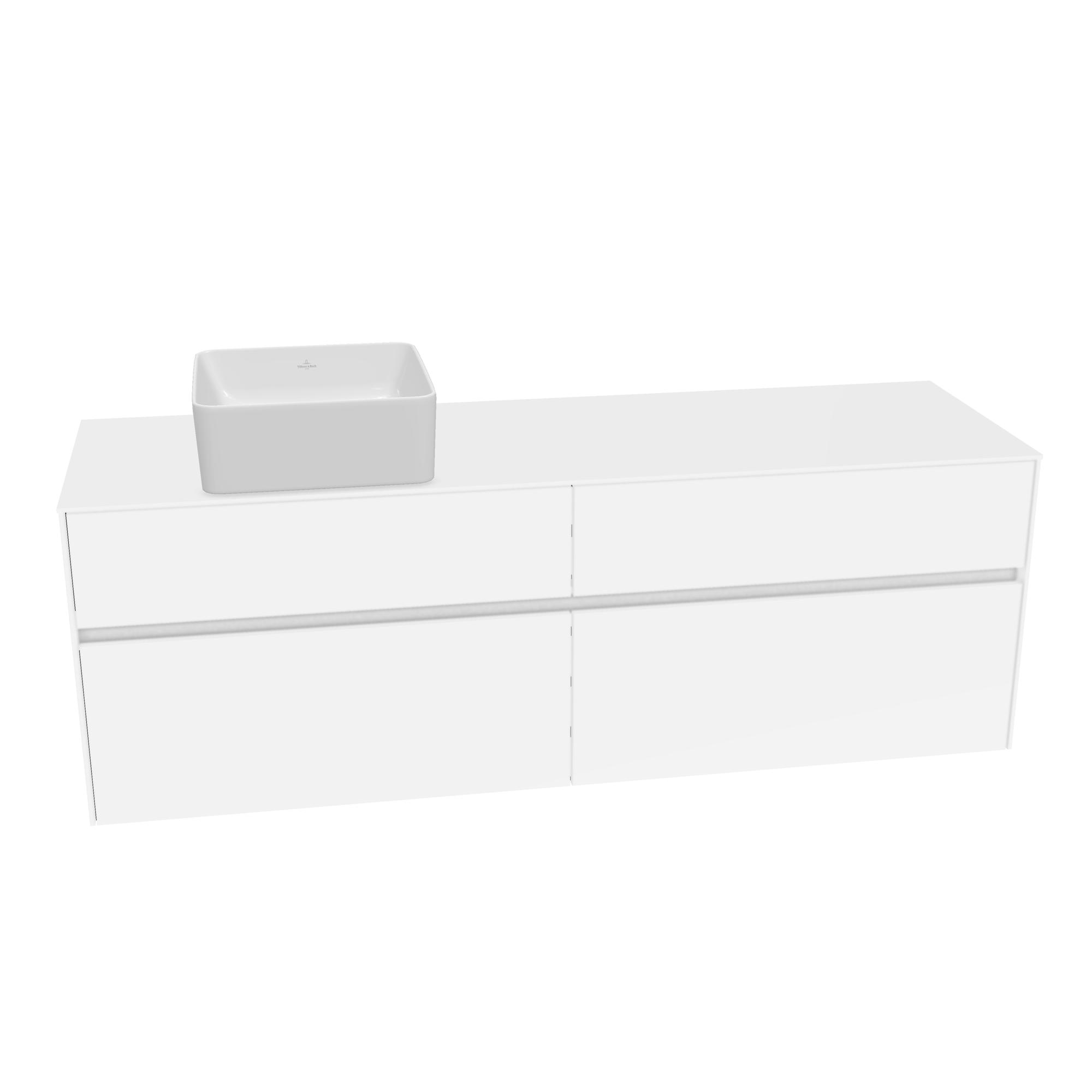 Tvättställsskåp Villeroy & Boch Collaro med 4 Lådor för Fristående Tvättställ
