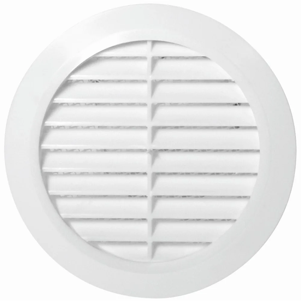 Ventilgaller Malmbergs Rund 100 mm Vit