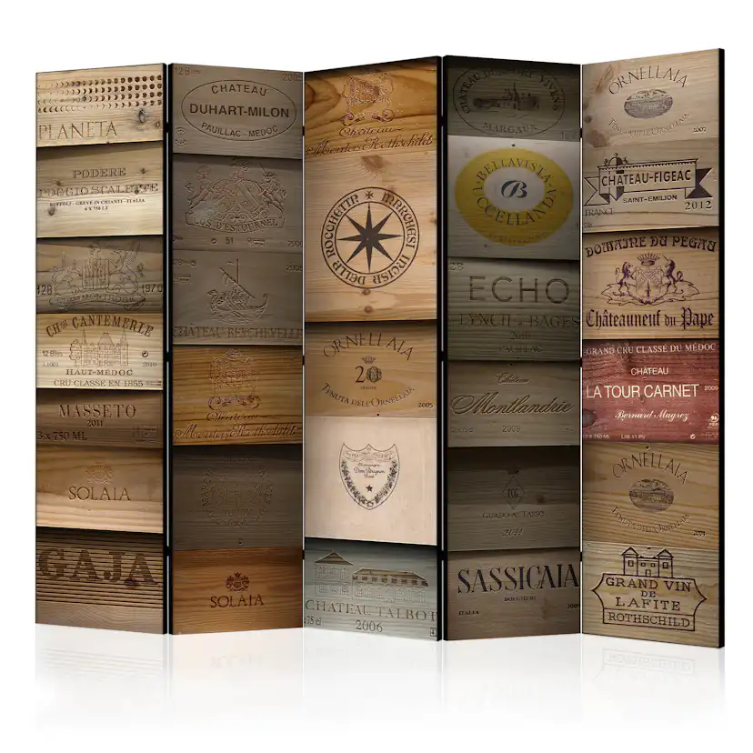 Rumsavdelare Arkiio Old Vineyard II Flerfärgad 225x172 cm