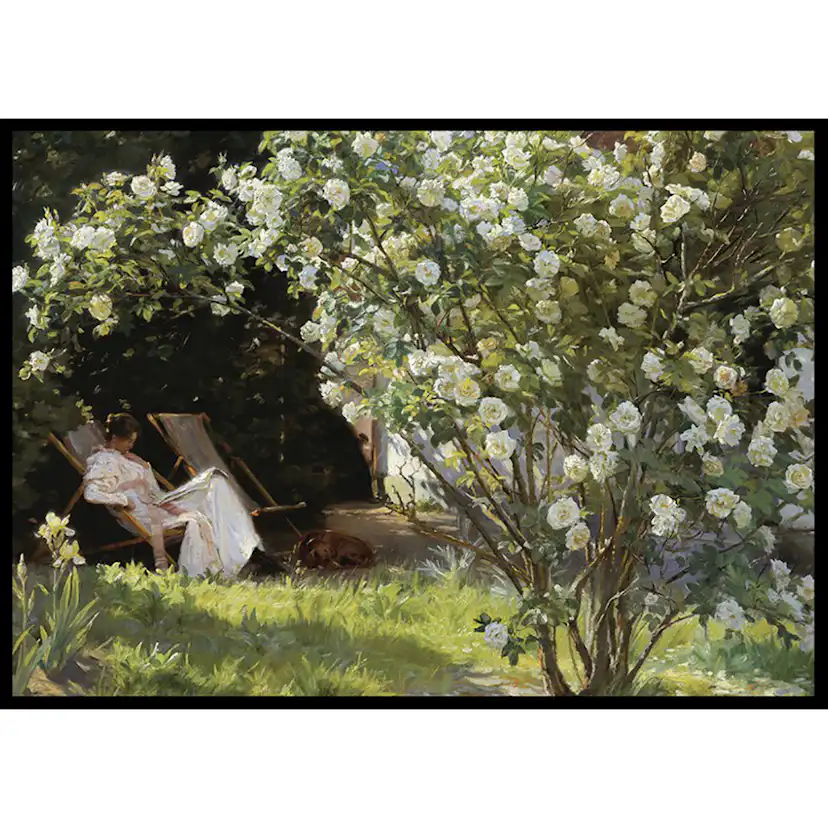 Poster Gallerix Marie Krøyer Seated By P.S. Krøyer