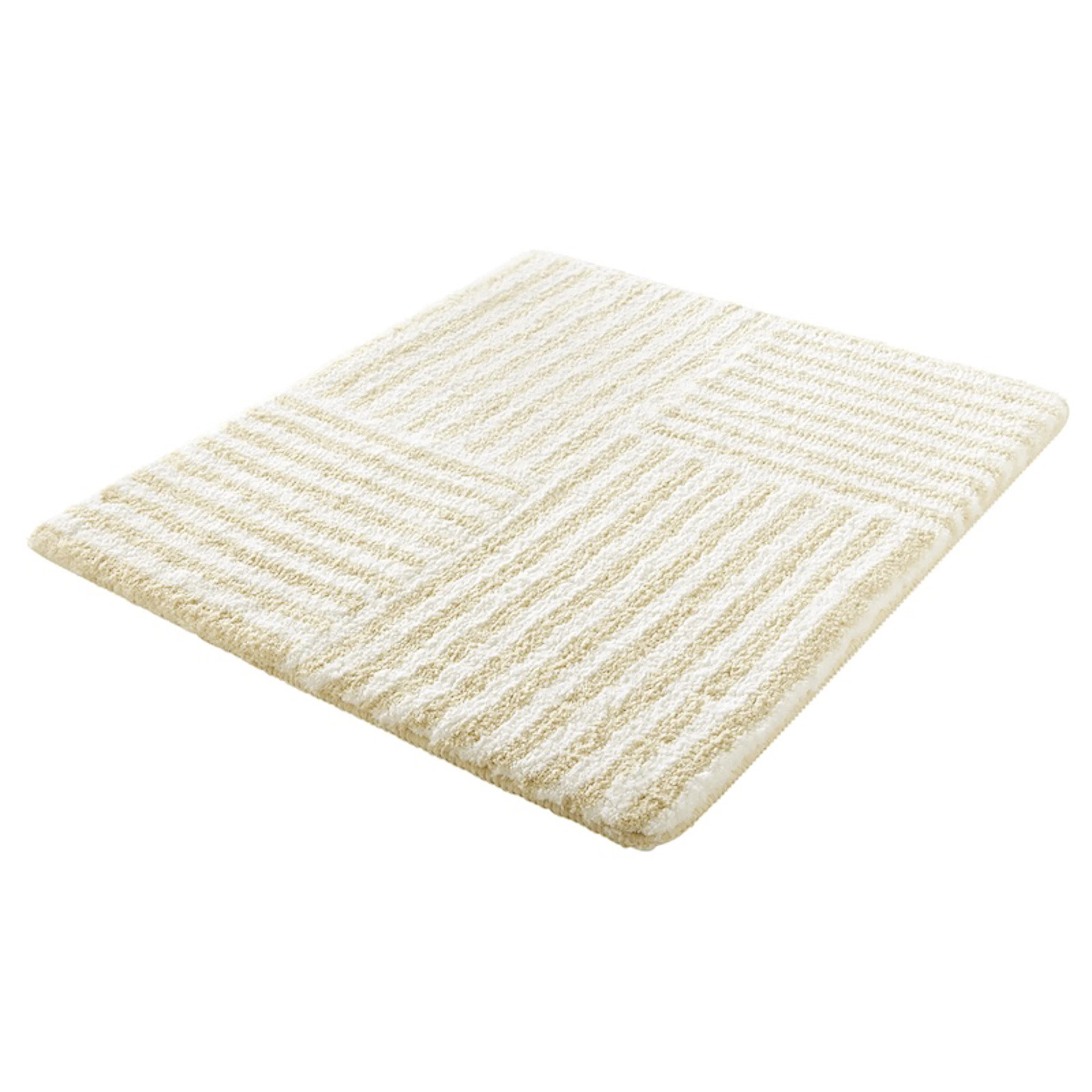 Badrumsmatta Chelsea sandbeige 55x65 cm Beige, 550x650 mm