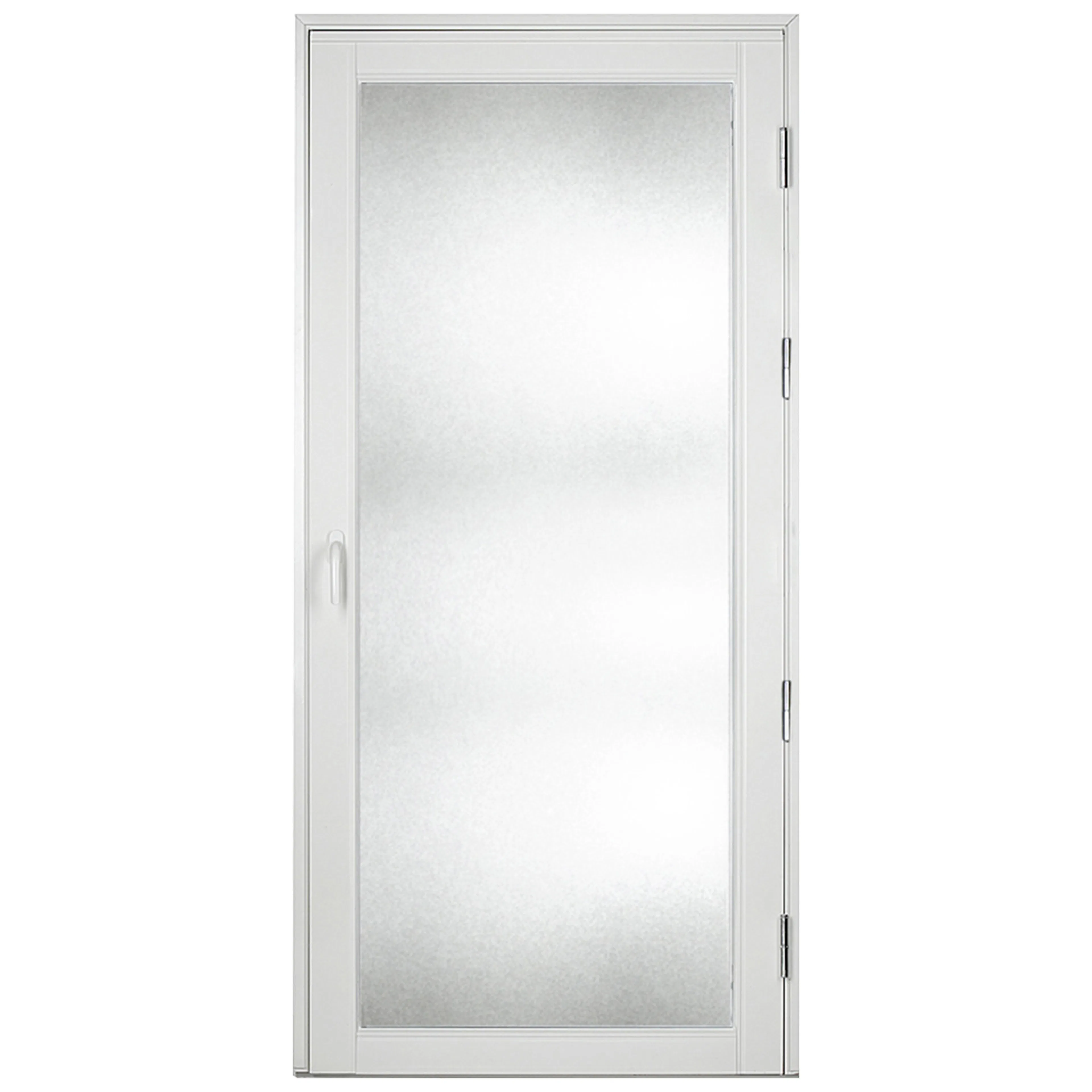 Svalbard Helglas 9x20 H Röd NCS S 4050-R BxH: 90x200cm, S-4050-R, Röd, Högerhängd