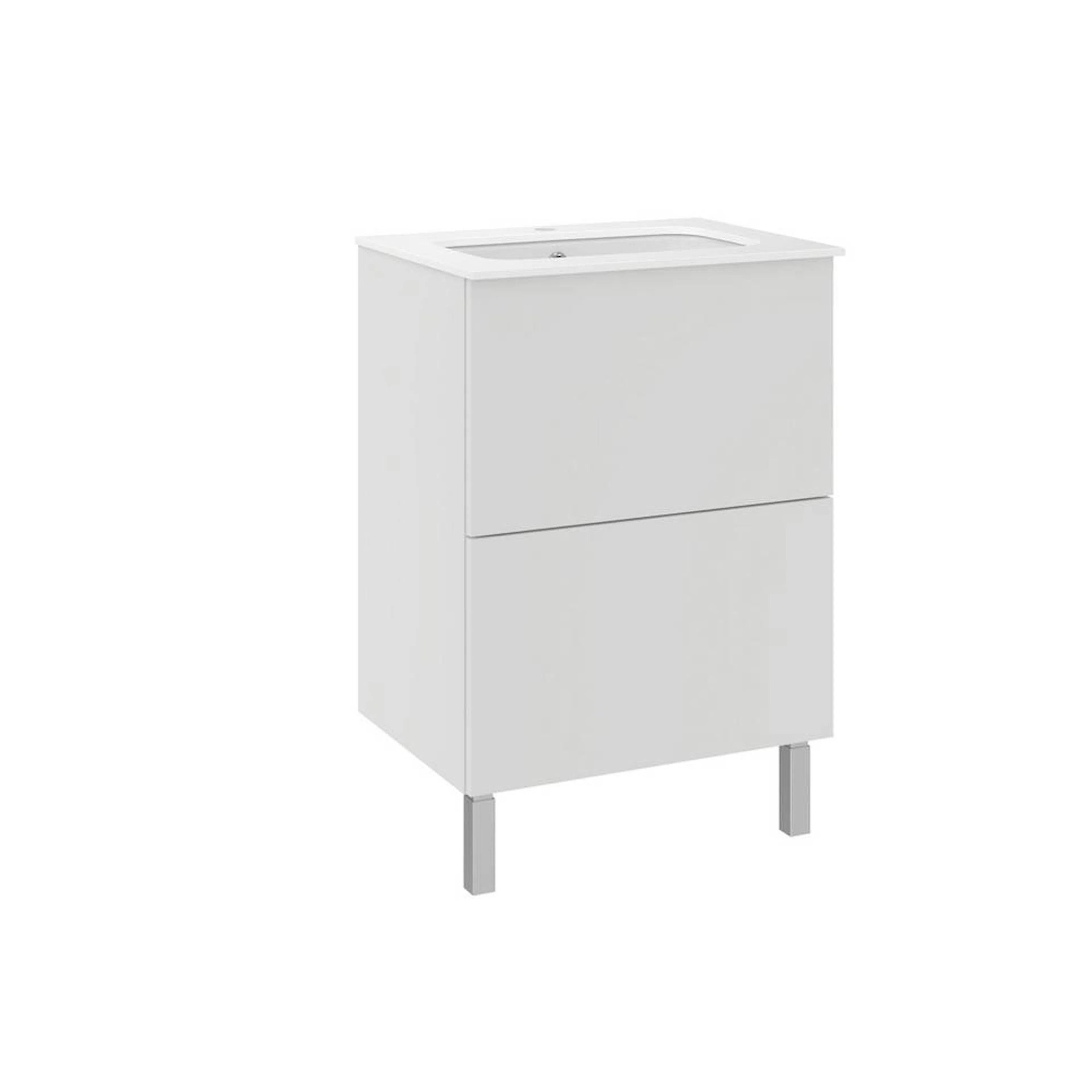 Tvättställsskåp Temal ILONA Set 1 för Tvättmaskin