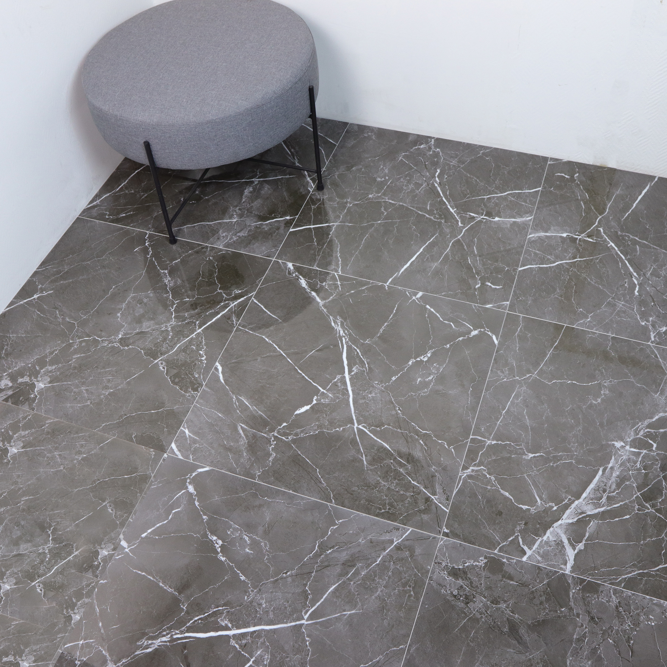 Klinker Tenfors Aura Marengo Blank Rak Kant 60x60 cm