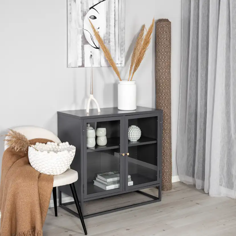 Bakal - Open BookCase - Light Grey Grå