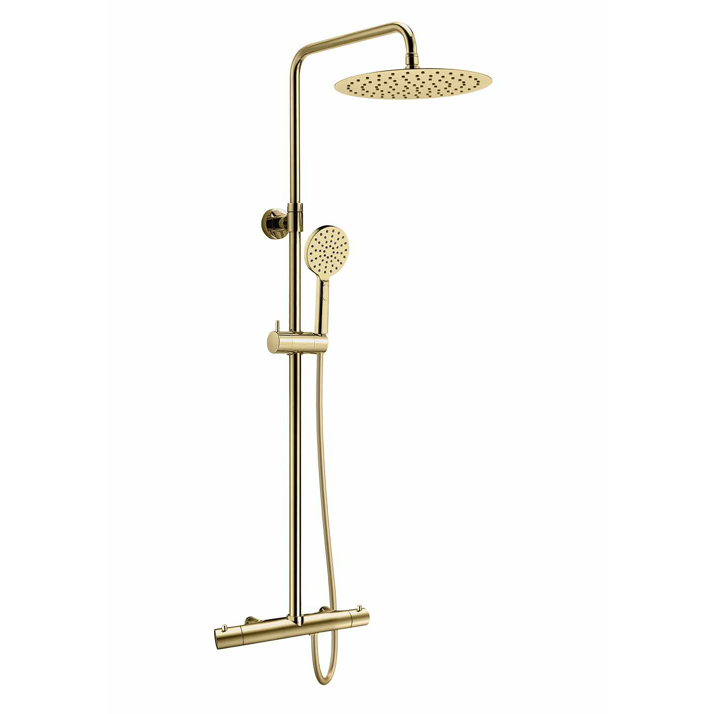 TAKDUSCH STUDIO MÄSSING CC160 M 250MM DUSCHHUVUD Mässing, cc-mått: 160 mm, Duschhuvud: Ø250 mm