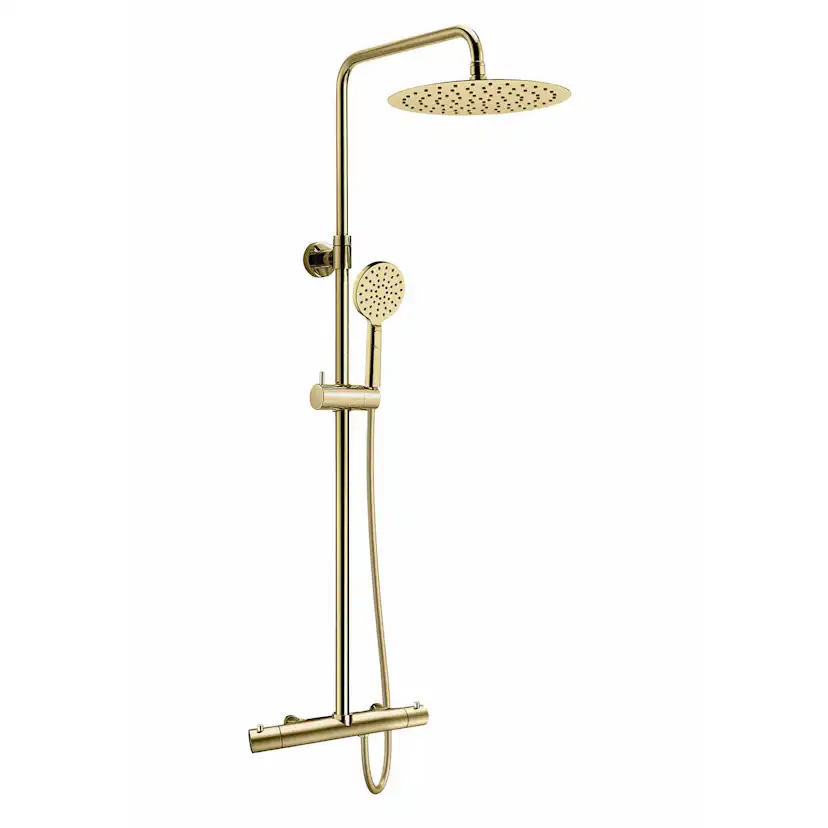 TAKDUSCH STUDIO MÄSSING CC160 M 250MM DUSCHHUVUD Mässing, cc-mått: 160 mm, Duschhuvud: Ø250 mm