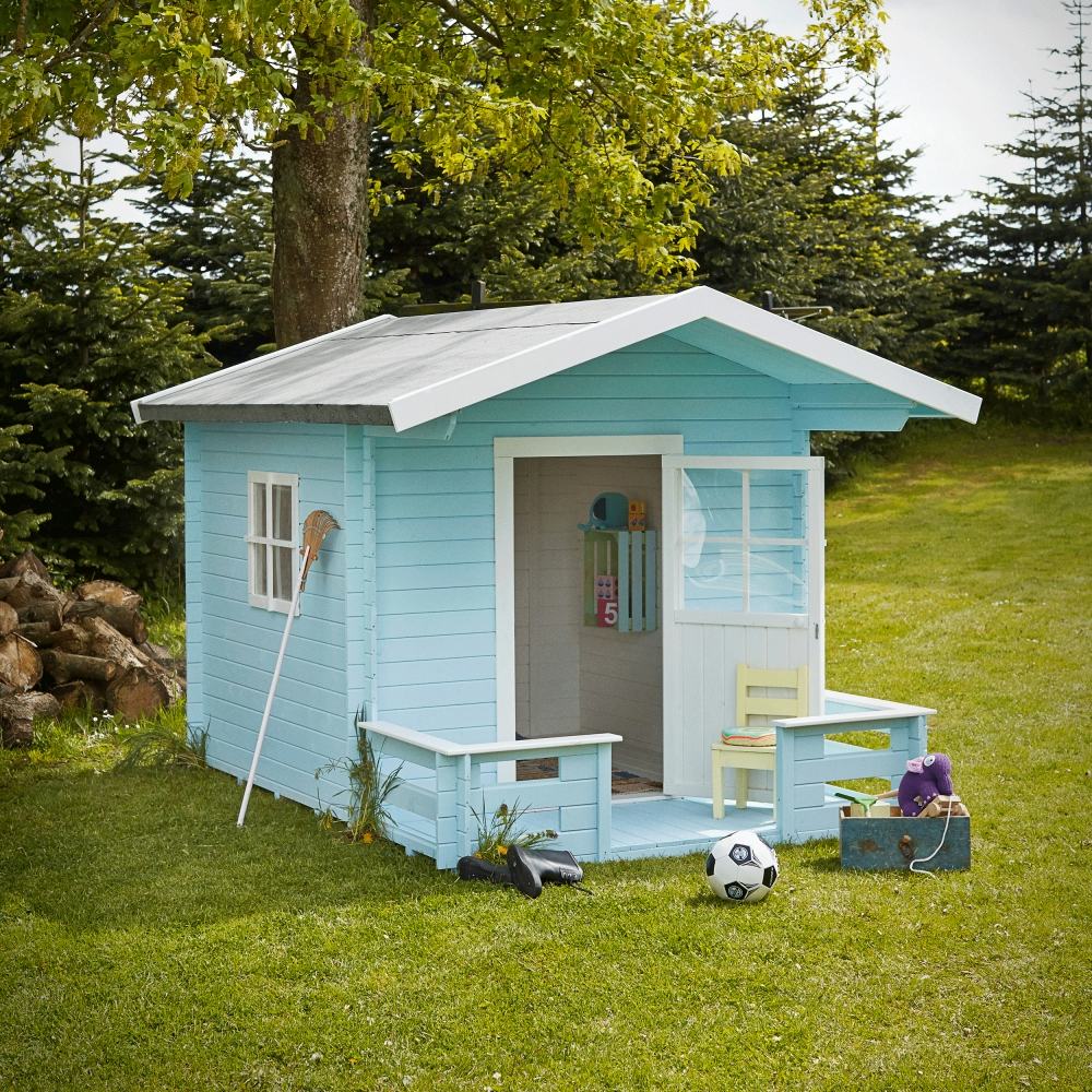 Lekstuga 182 x 161 cm + 72 cm Terrass Obehandlat inkl. Takpapp