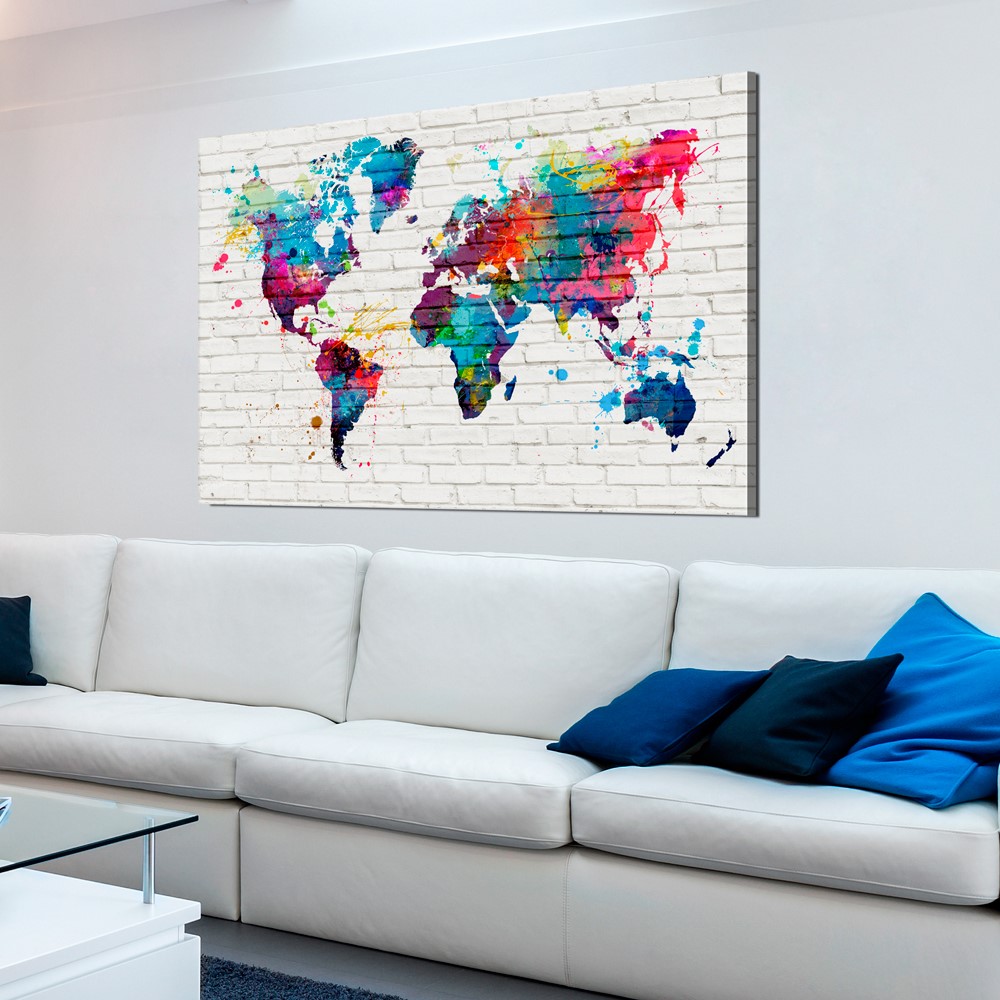 Tavla Arkiio Modern Style Walls Of The World