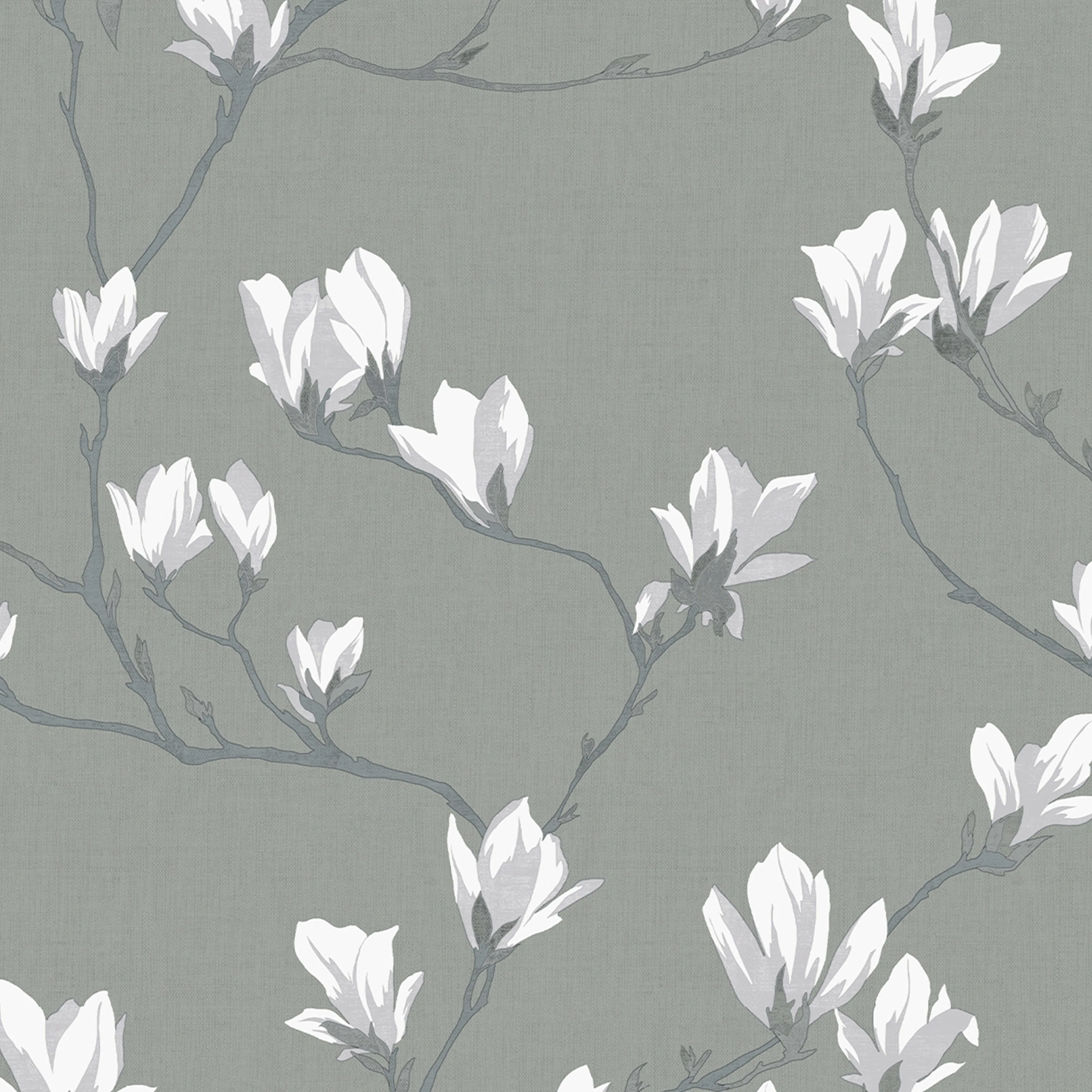 Tapet Laura Ashley Magnolia Grove Slate
