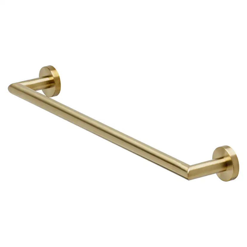 Handtag / Handdukstång 45cm Geesa Nemox Brushed Gold Borstad guld, Bredd: 498 mm