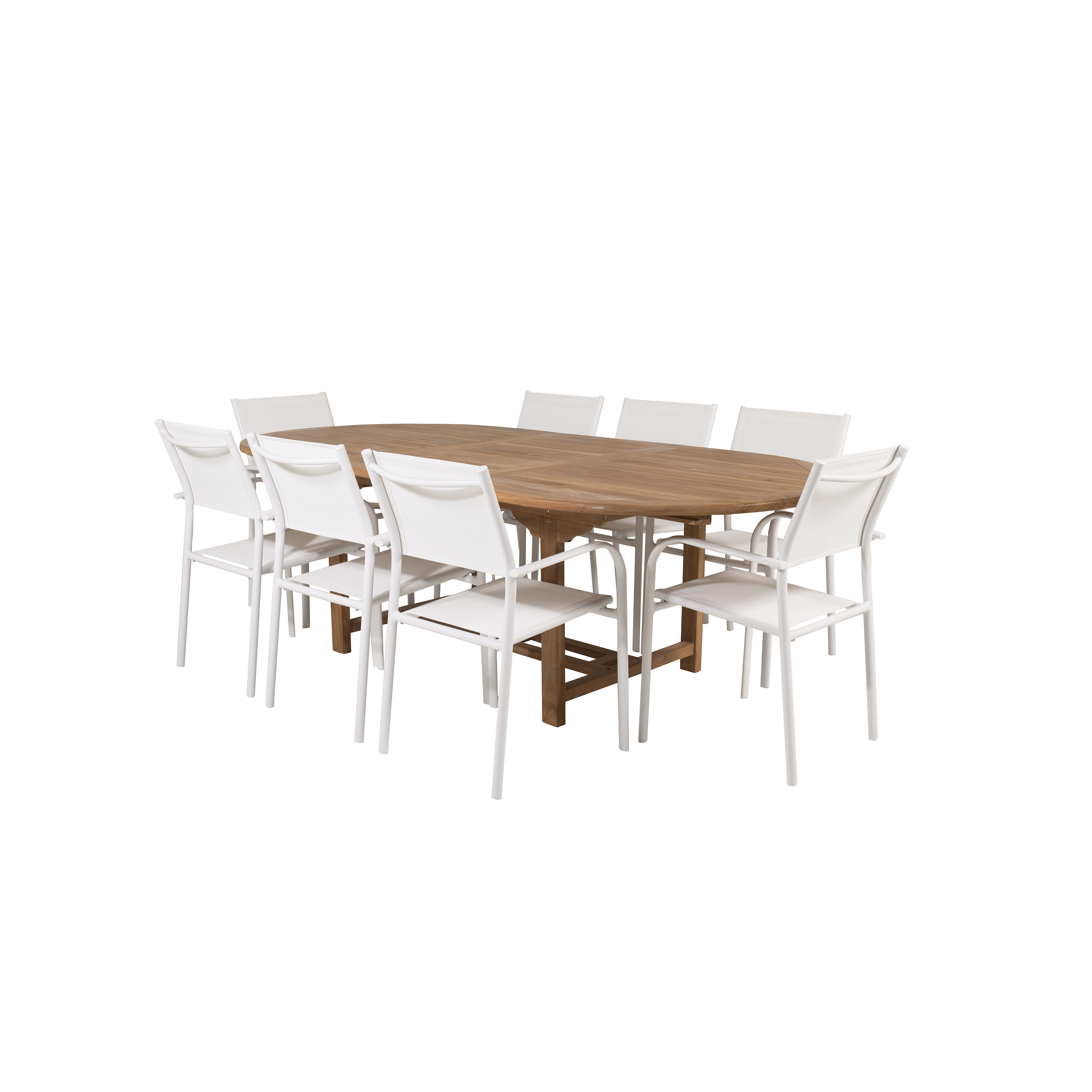 Matgrupp Venture Home Kiara 180/240 med 8 Siri Stolar