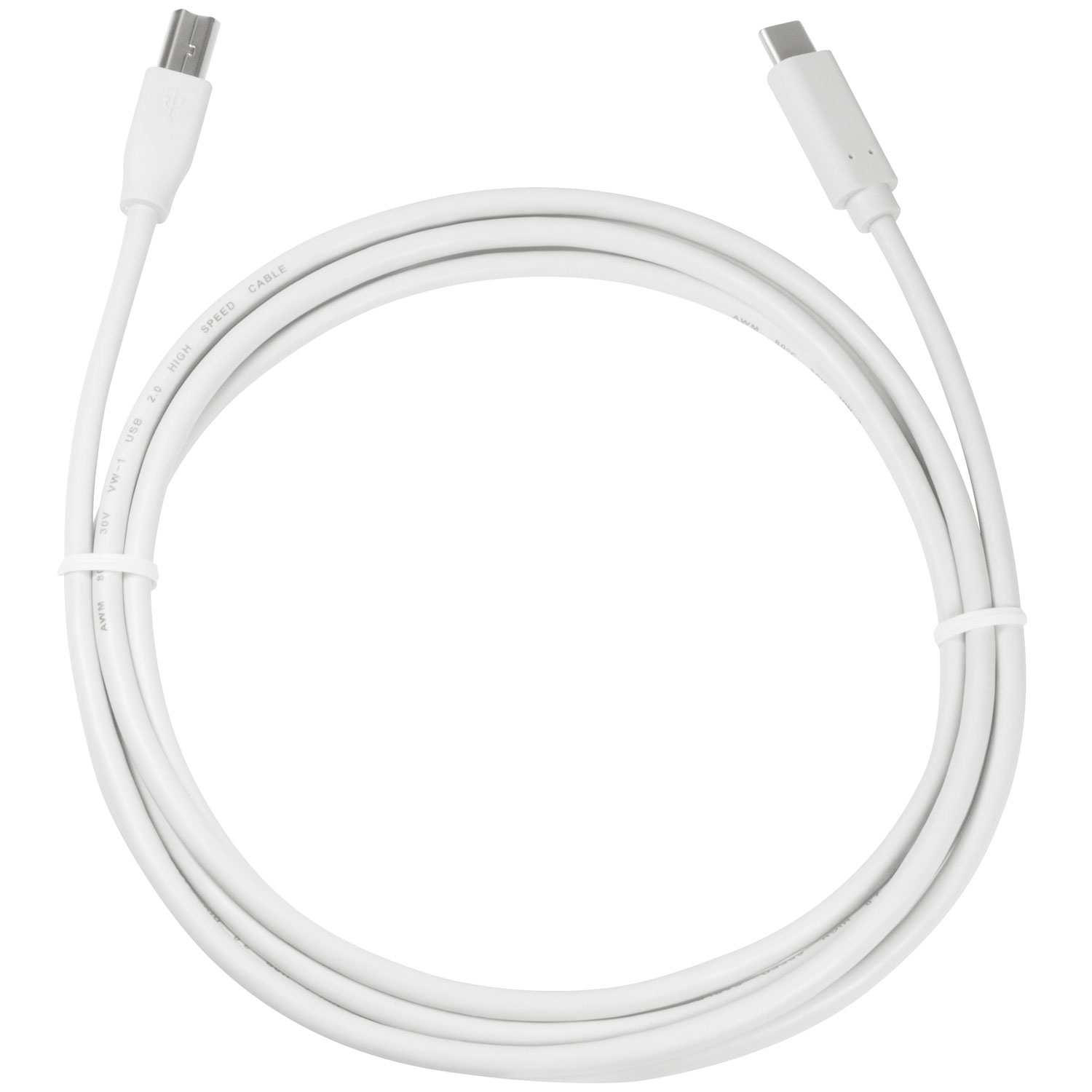 Kabel LogiLink USB-C till USB-B 2.0 2 m