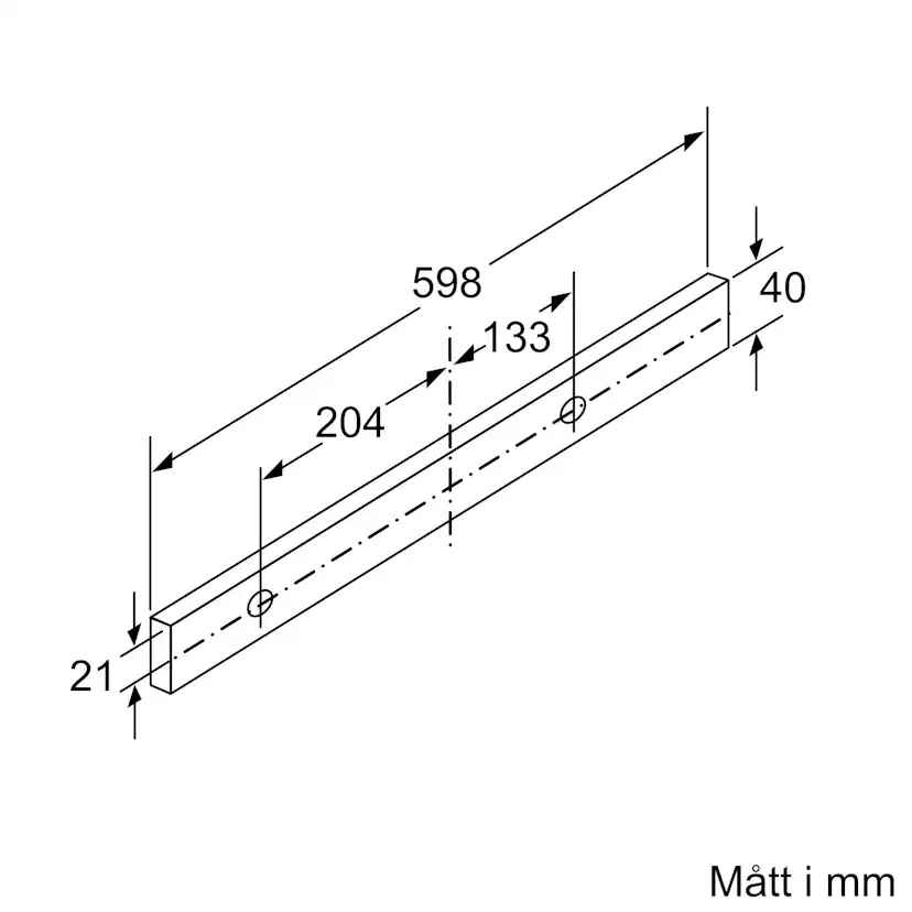 Köksfläkt Bosch DFL064A52