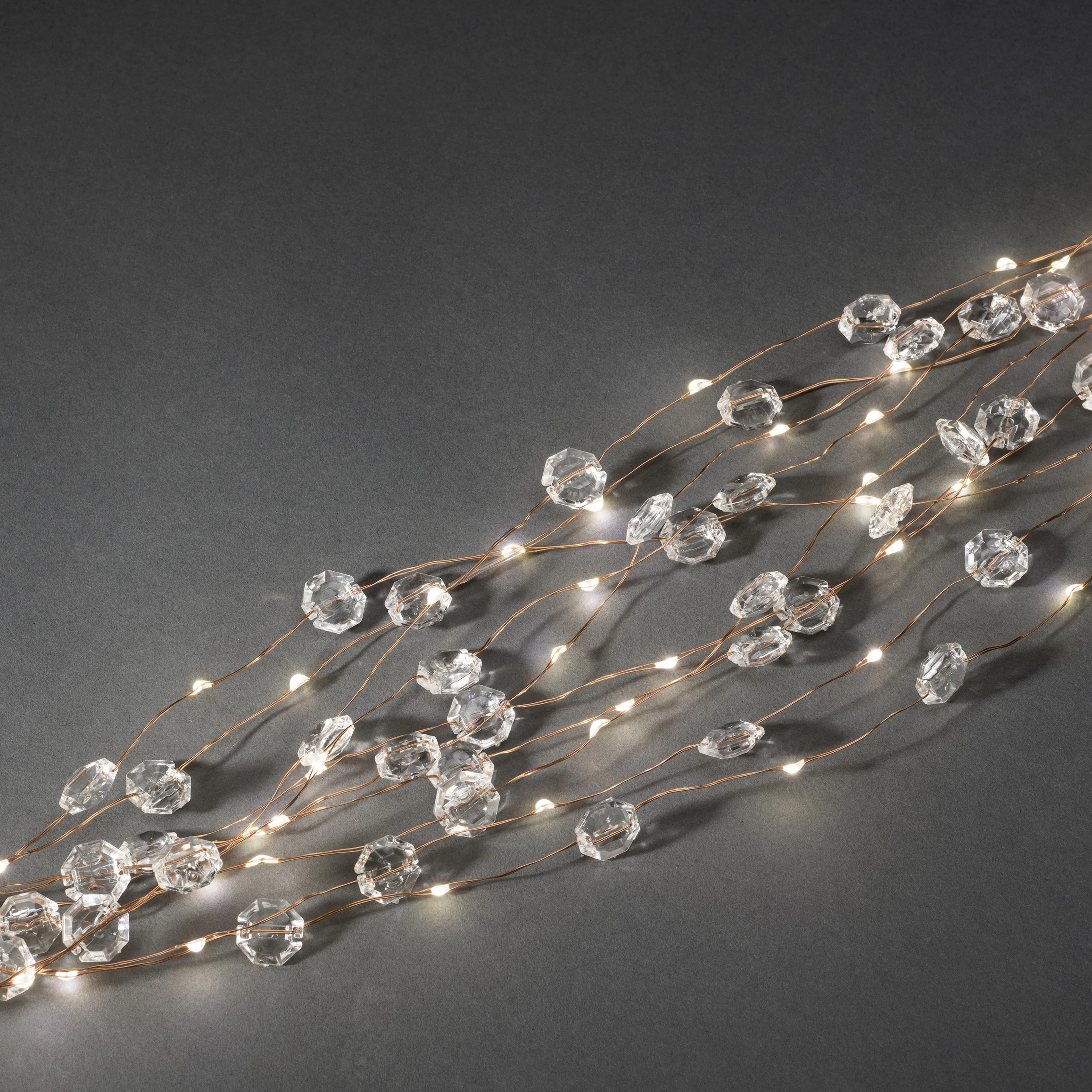 Ljusslinga Gnosjö Konstsmide Prismor Micro-LED