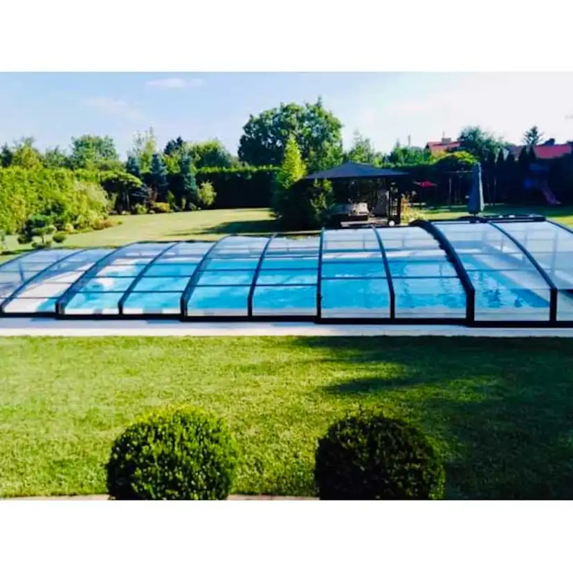 Pooltak Nordenspa Ålesund 3,50 x 6,47 Klarplast
