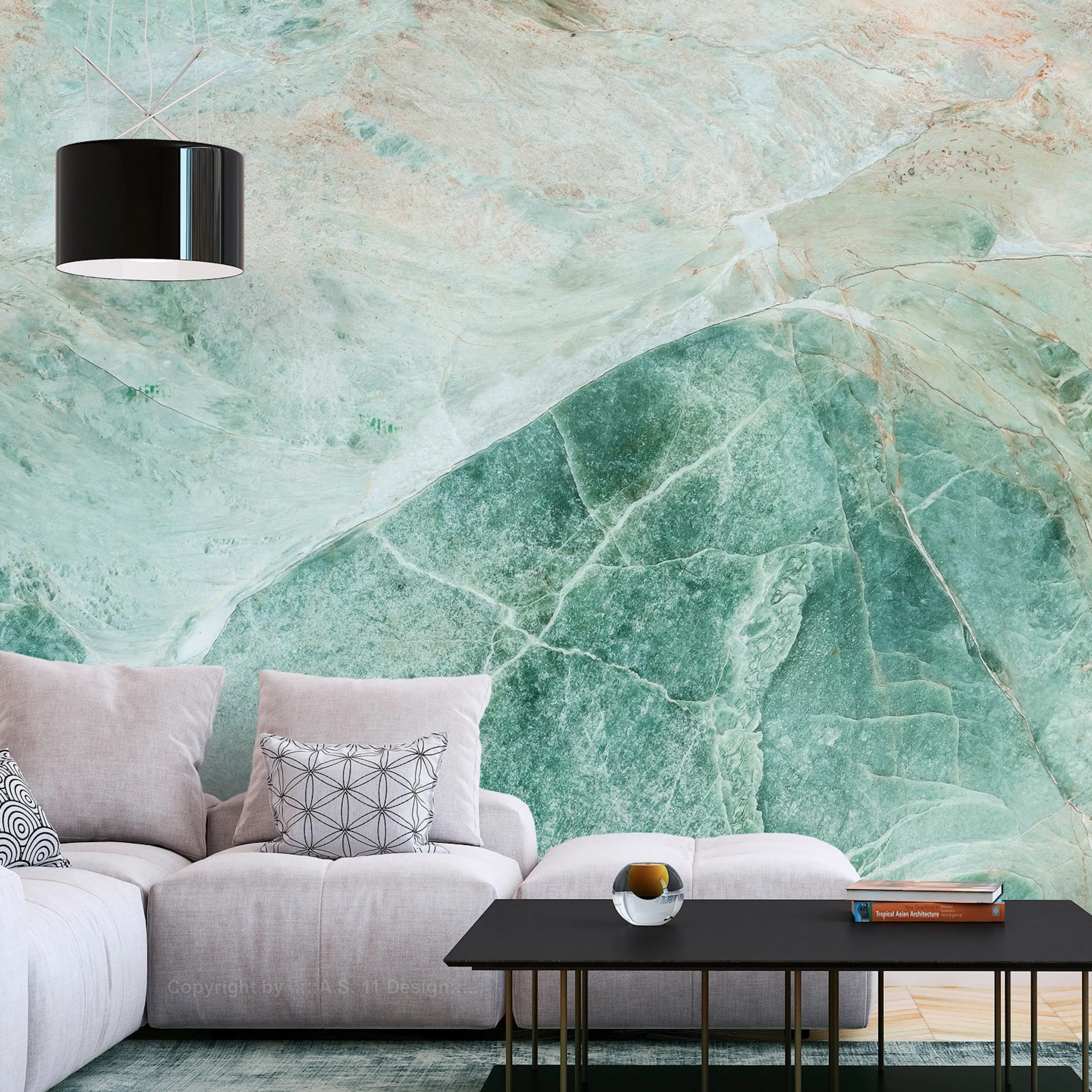 Fototapet Arkiio Turquoise Marble
