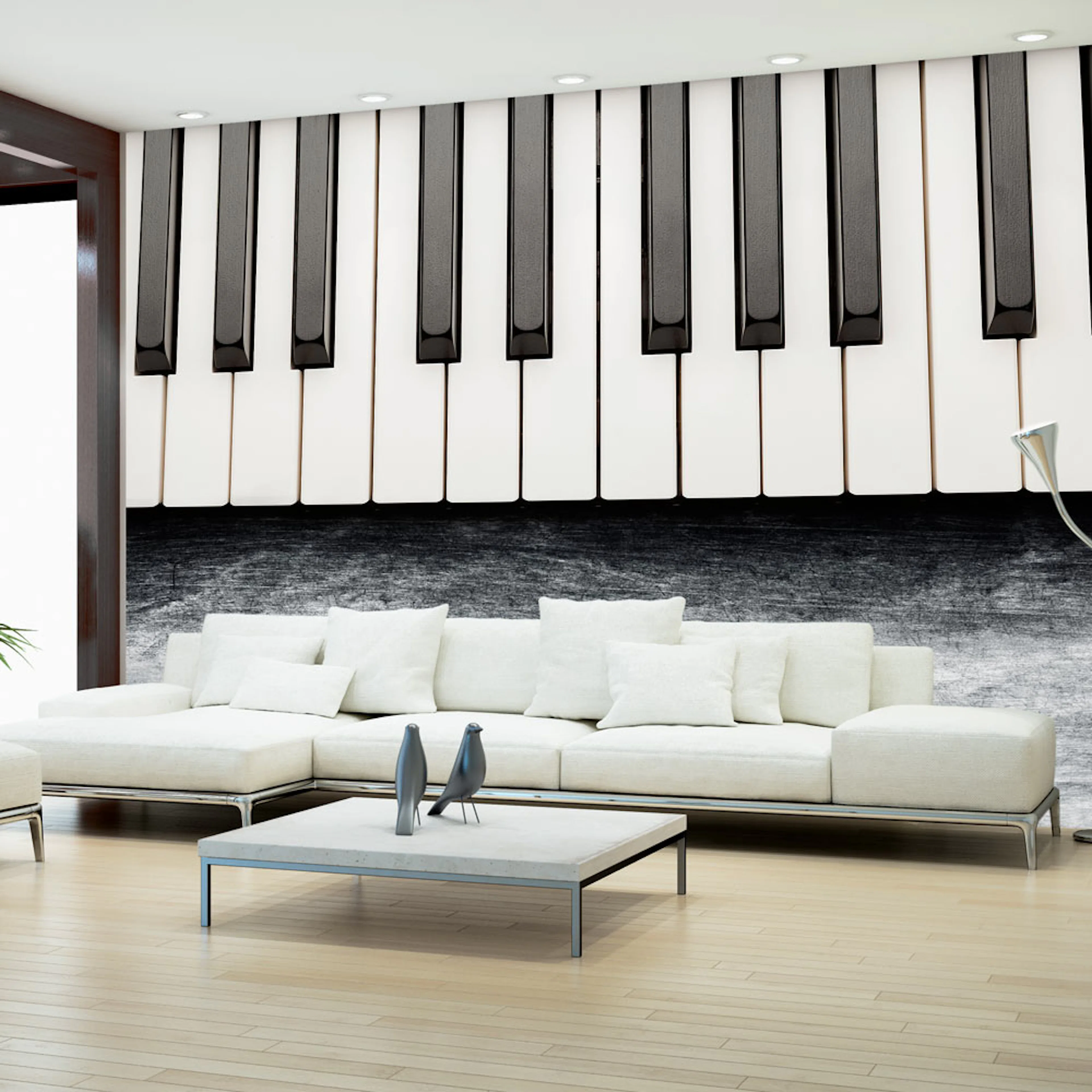 Fototapet Arkiio Inspired By Chopin Grey Stone