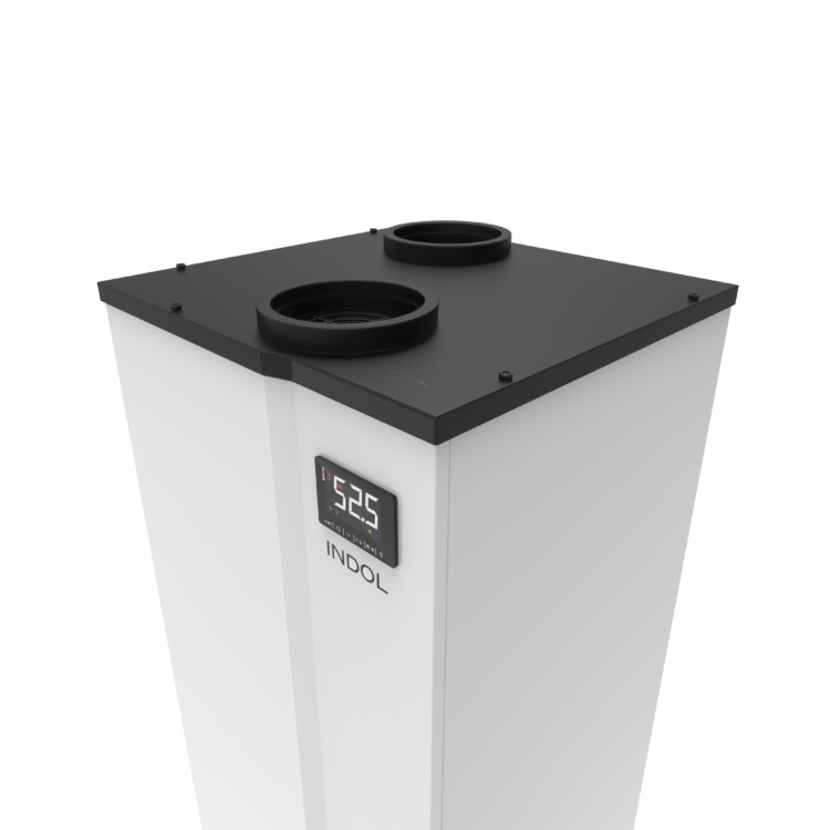 Värmepumpsberedare Indol EcoHeat PRO EH200FV3 Wifi-Ansluten 200L