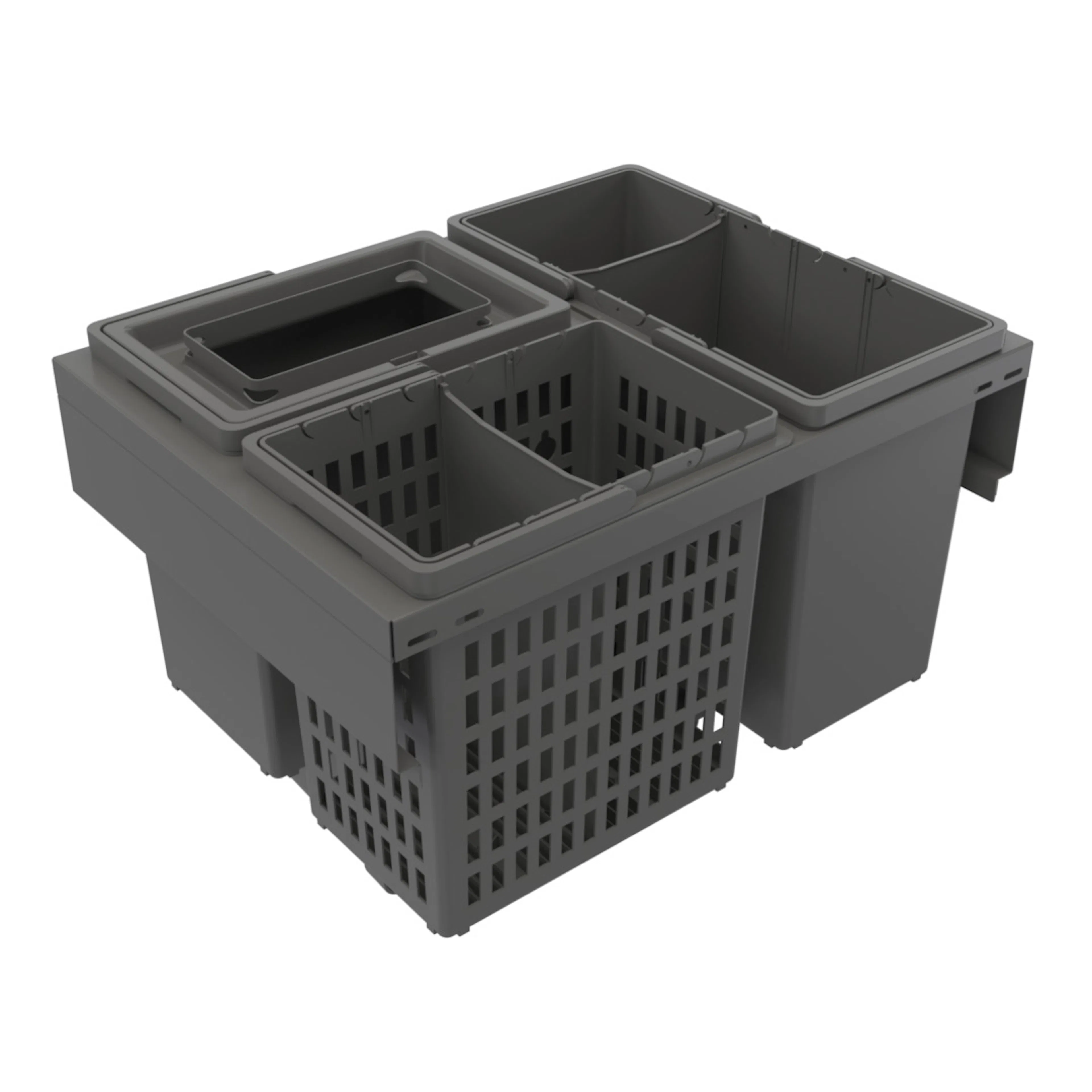 Källsorteringskärhållare Beslag Design Trend 600 Eco