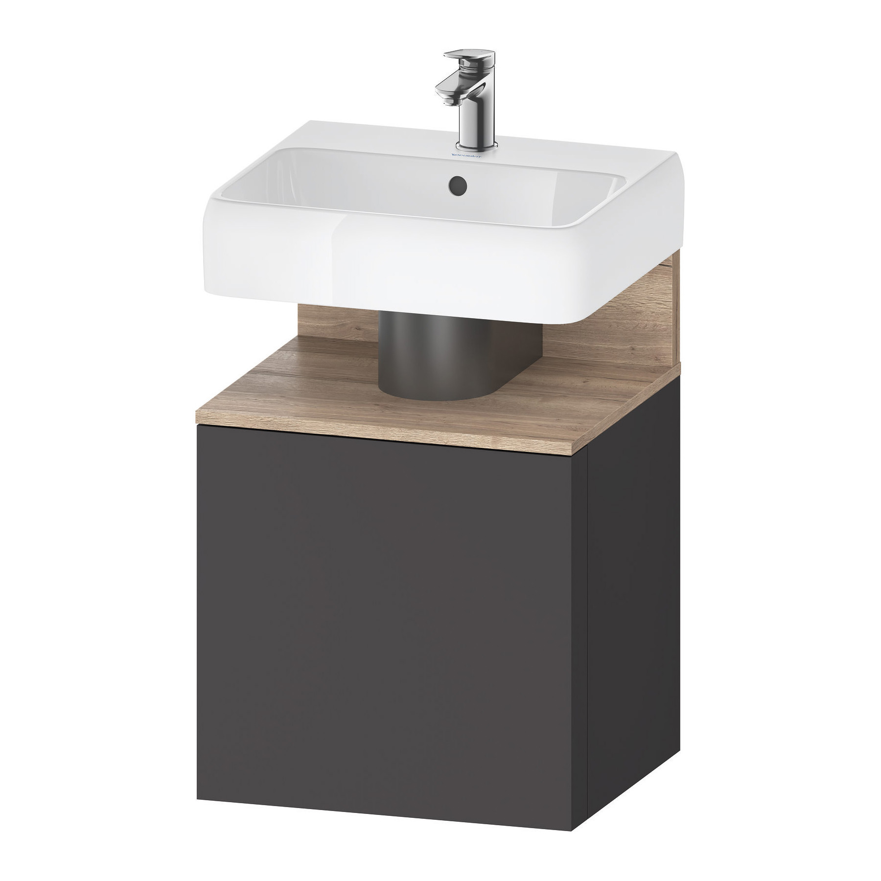 Tvättställsskåp Duravit Qatego med Tvättställ och Lucka