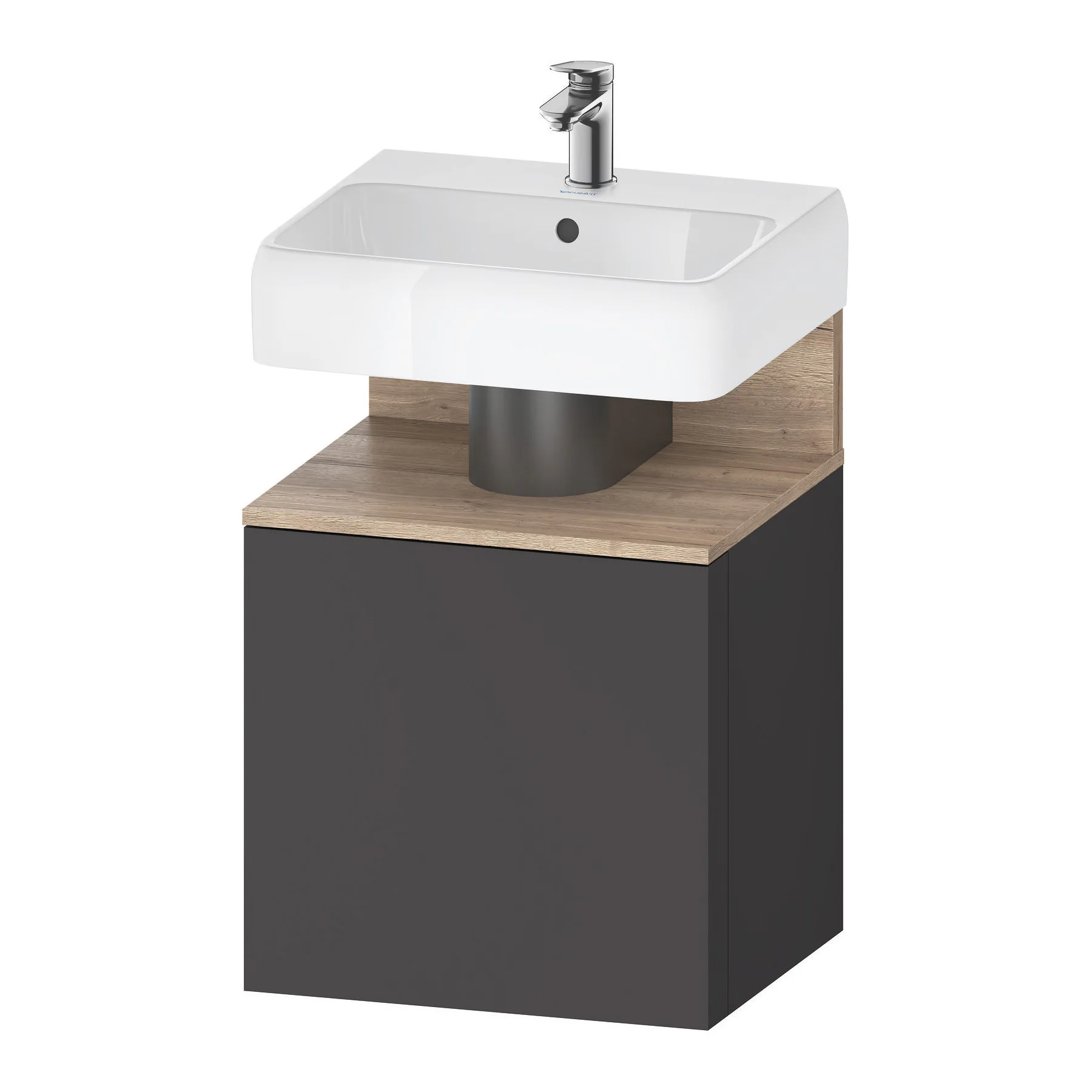 Tvättställsskåp Duravit Qatego med Tvättställ och Lucka