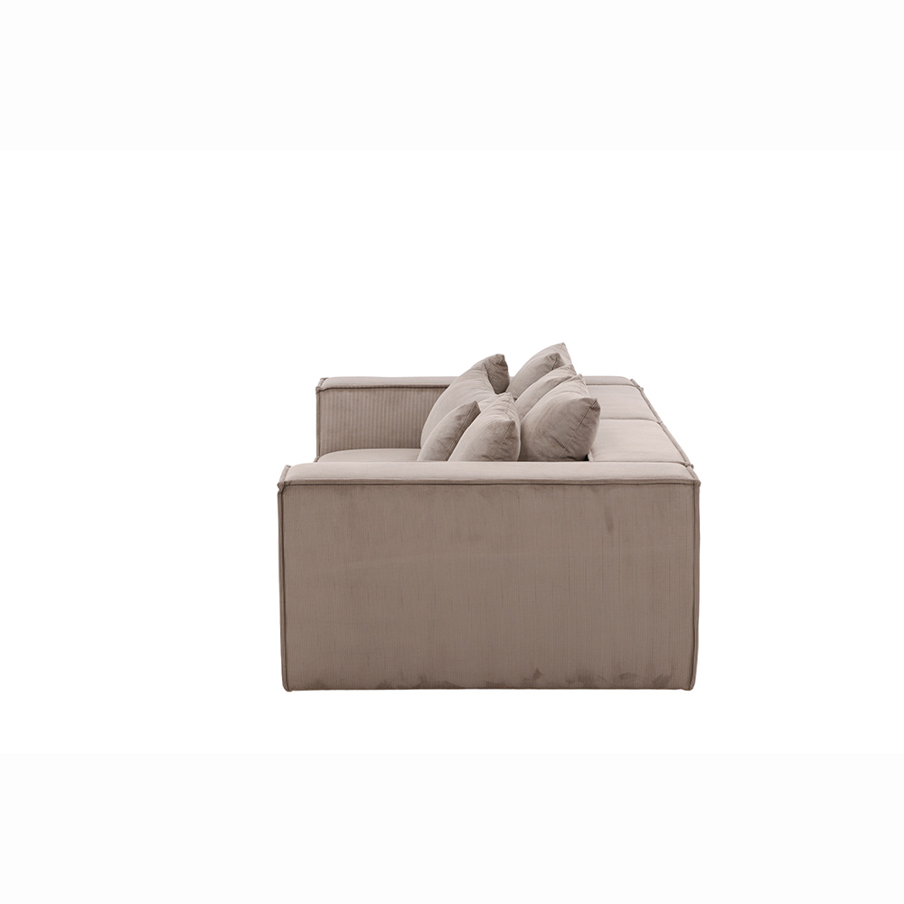 Soffa Vind Gillholmen Manchester Brun 3-Sits