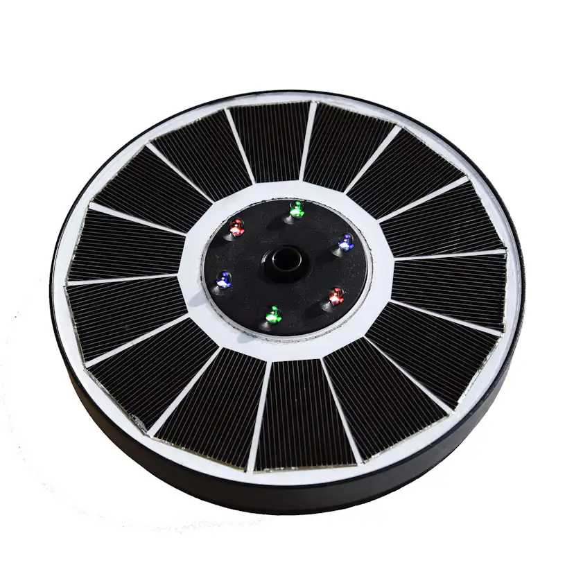 Fontän Heissner Flytande Soldriven 150 l/tim med Batteri