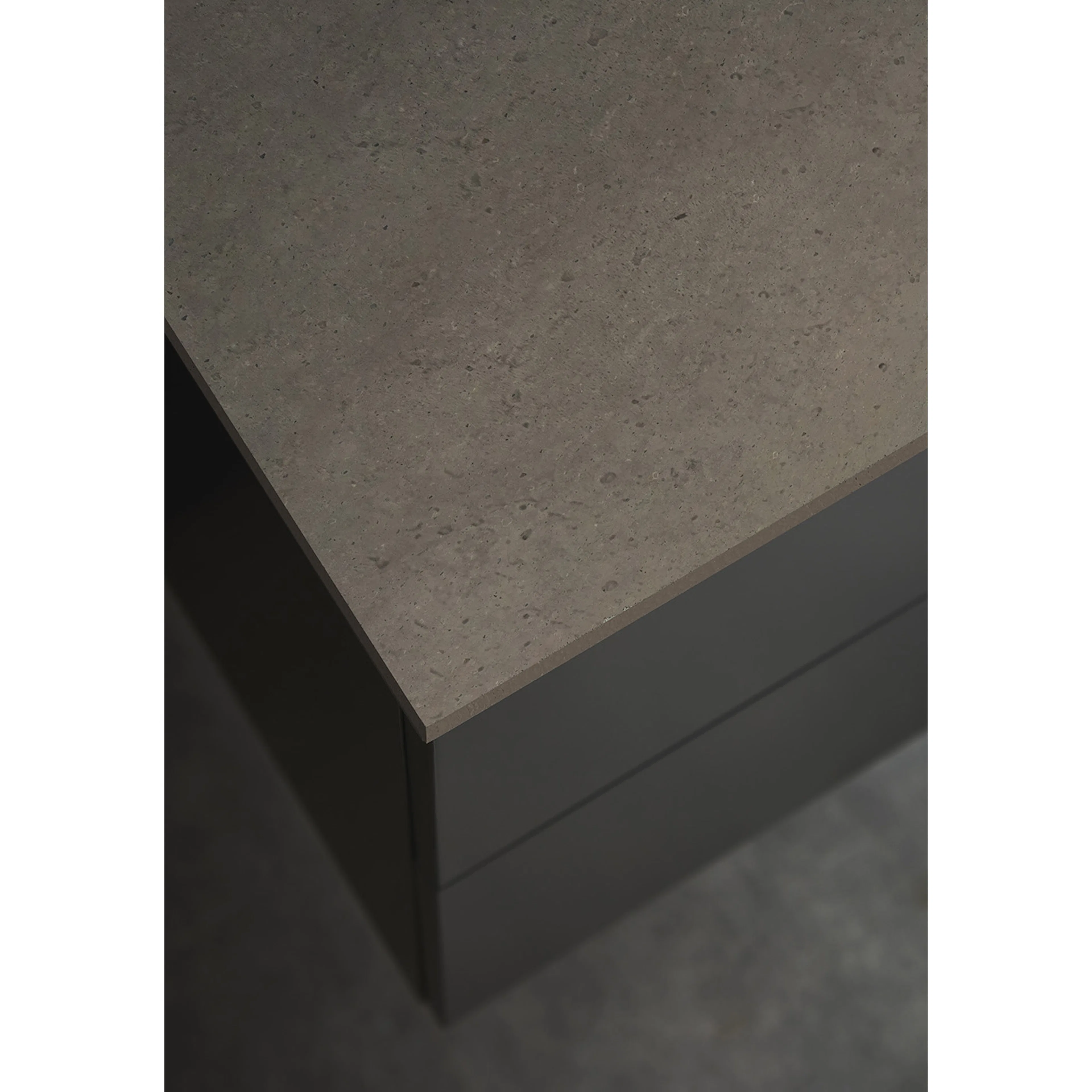 BÄNKSKIVA 1210X462X12 HÖGER HÅL BRASS RELISH SUEDE Bredd: 1210 mm, Höger