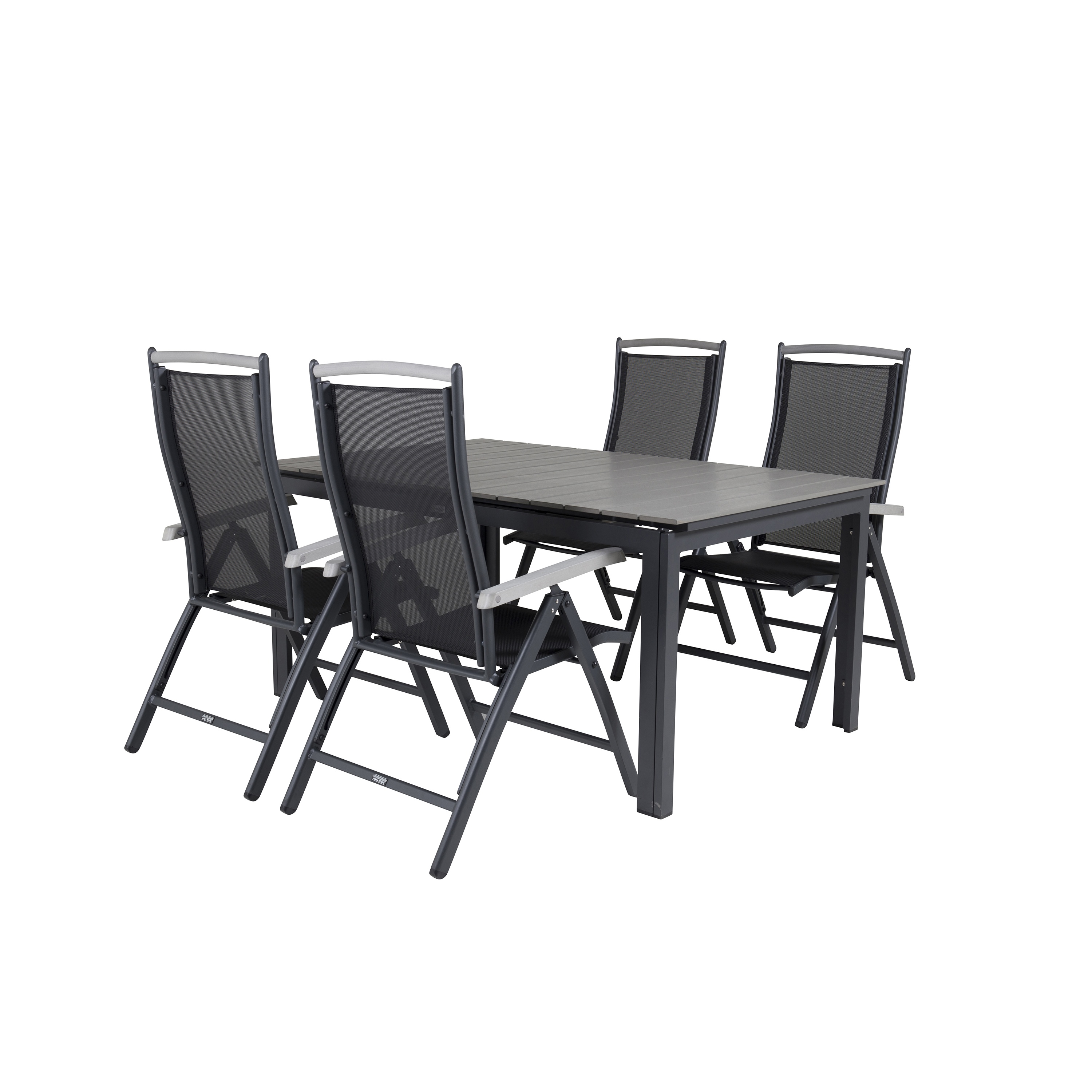 Matgrupp Venture Home Lova 160/240 med 4 Aleyna Stolar