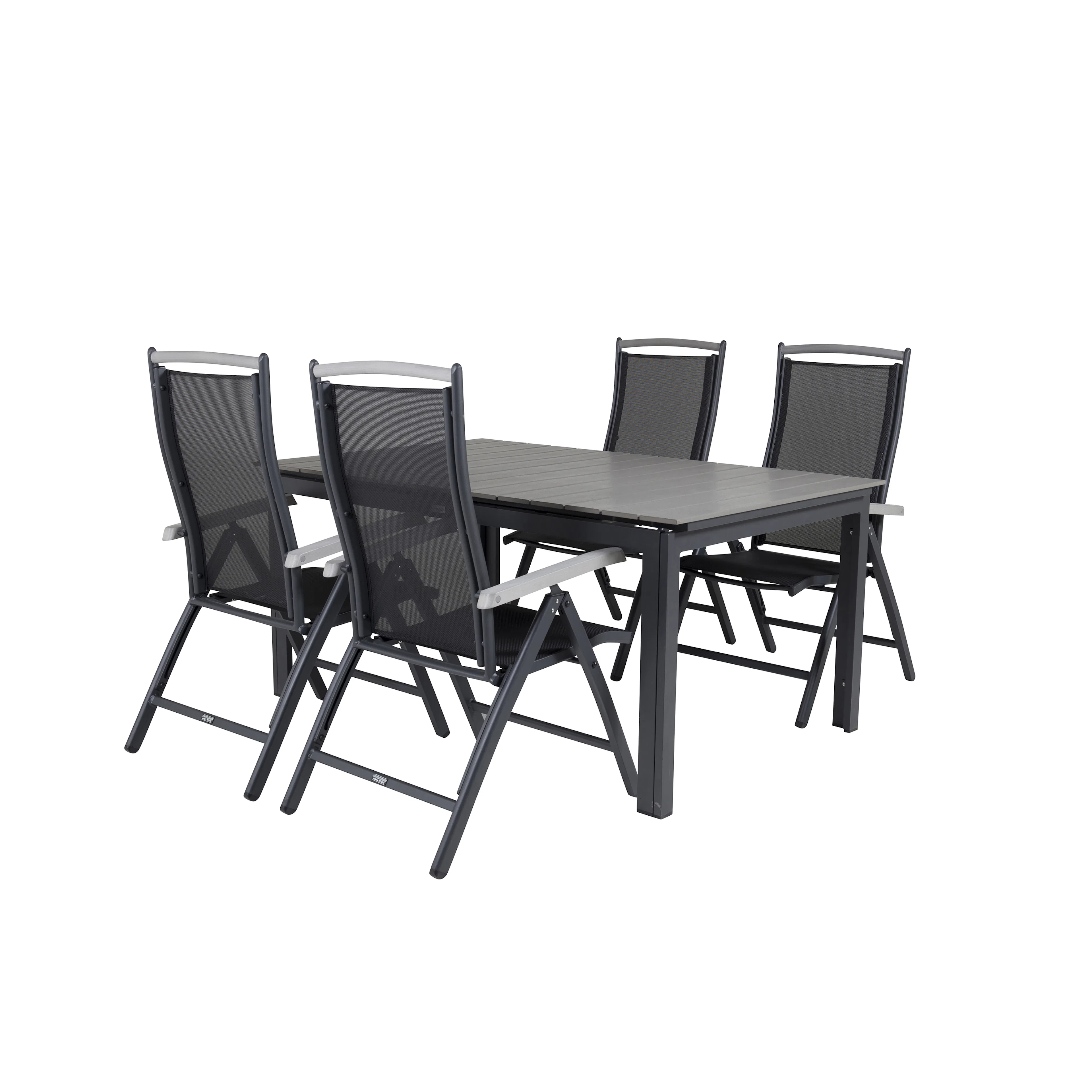 Matgrupp Venture Home Lova 160/240 med 4 Aleyna Stolar