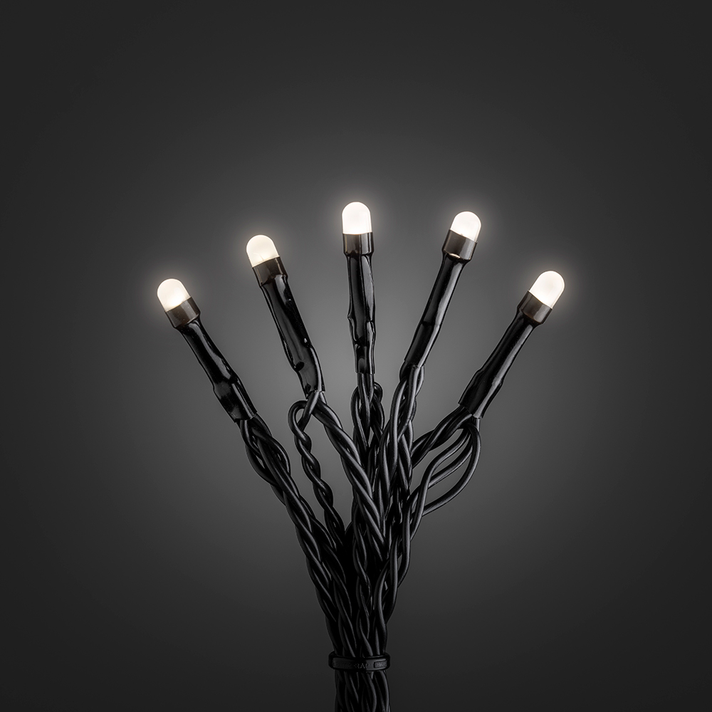 Ljusslinga Gnosjö Konstsmide 200 st LED Frostad Topp