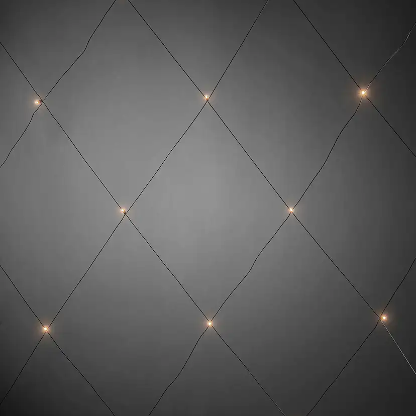 Ljusnät Gnosjö Konstsmide 64 st LED 2x2 m