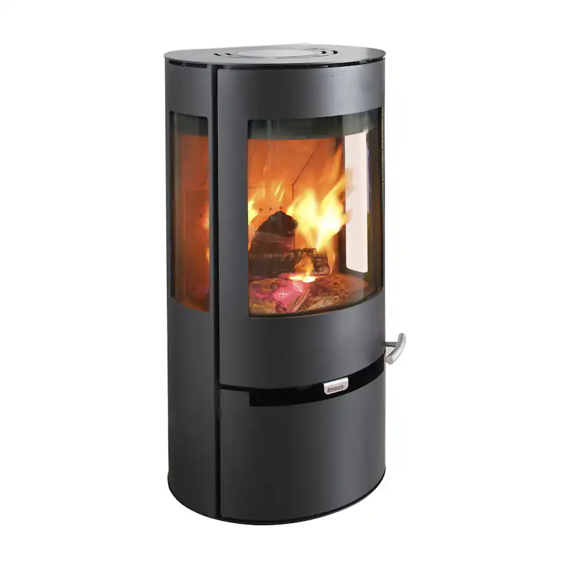 Braskamin Aduro 9 Air Fristående med Sidoglas 6kW